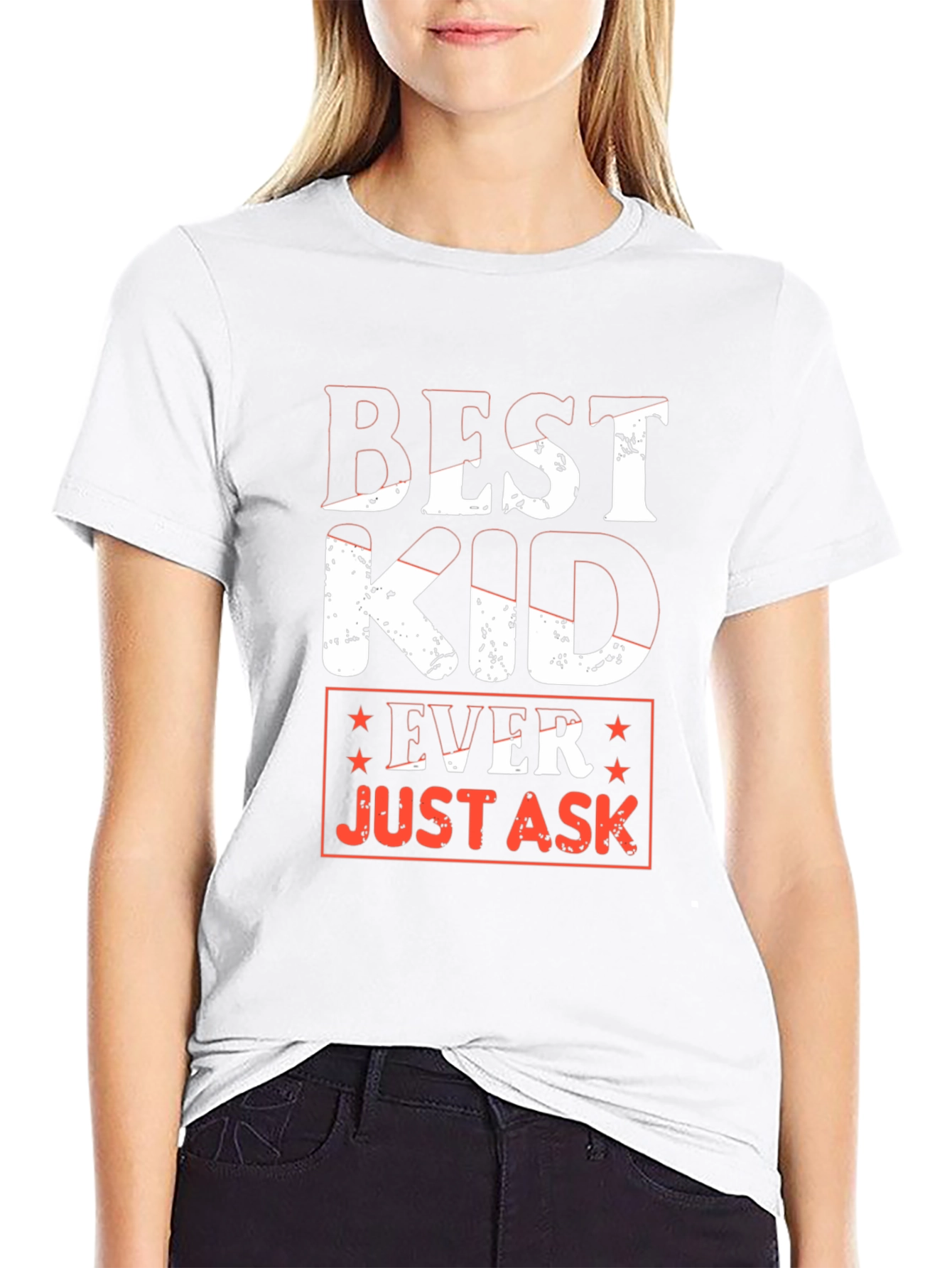 Black Best Kid Ever Graphic T-Shirt view 9
