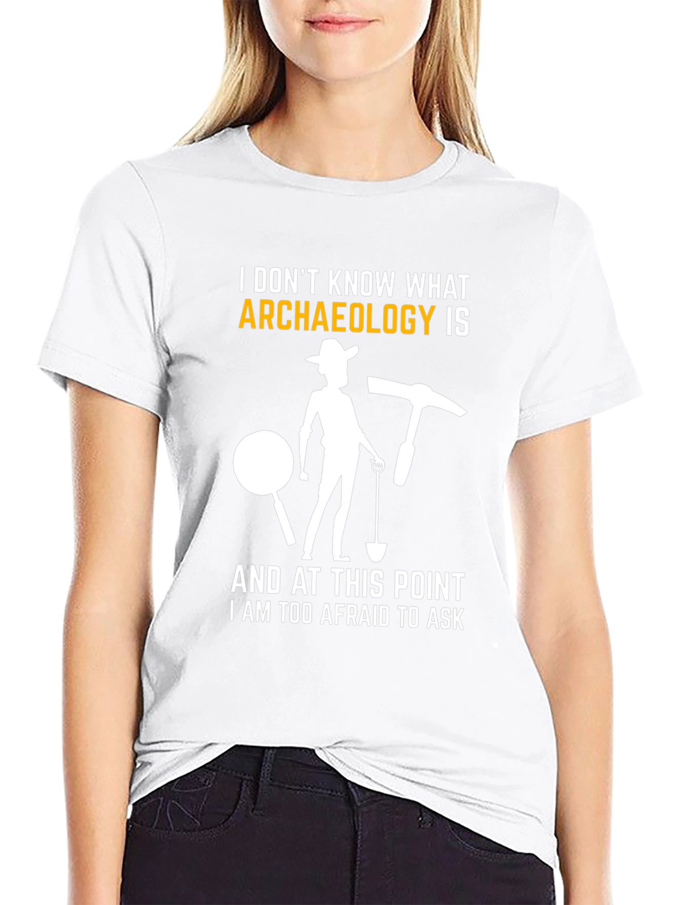 Black Archaeology T-Shirt - Funny Archeologist Gift view 9