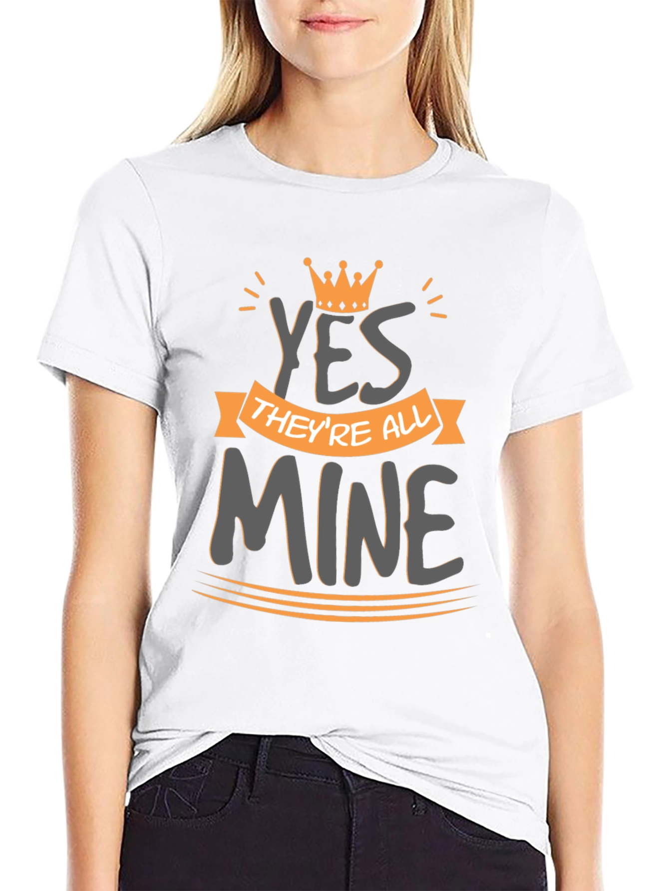 Black King's "Yes, They're All Mine" Graphic Tee view 9