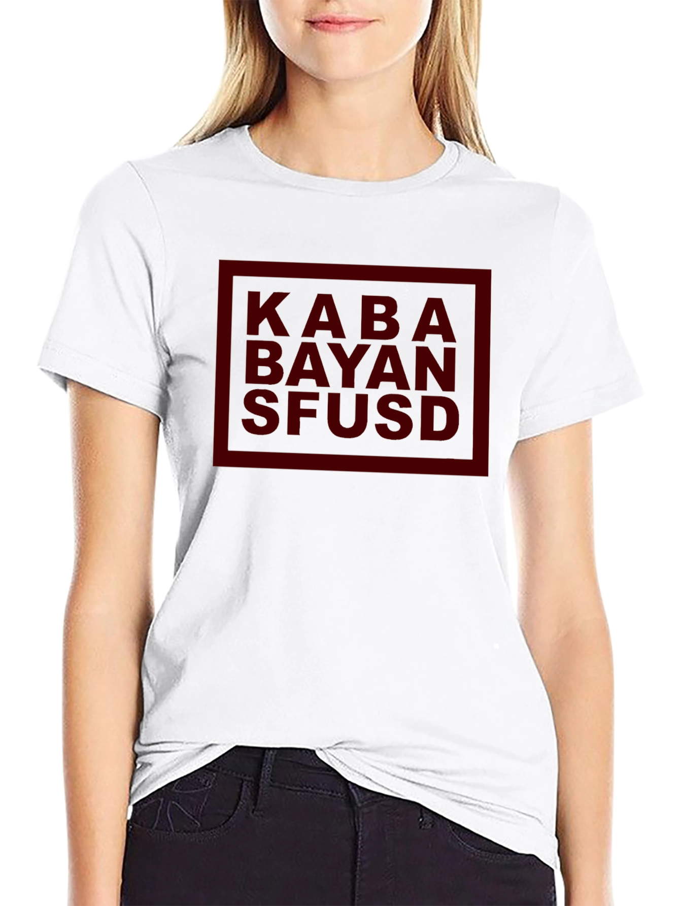 Black Kabayansfusd Tee - Stylish Graphic Print Shirt view 9