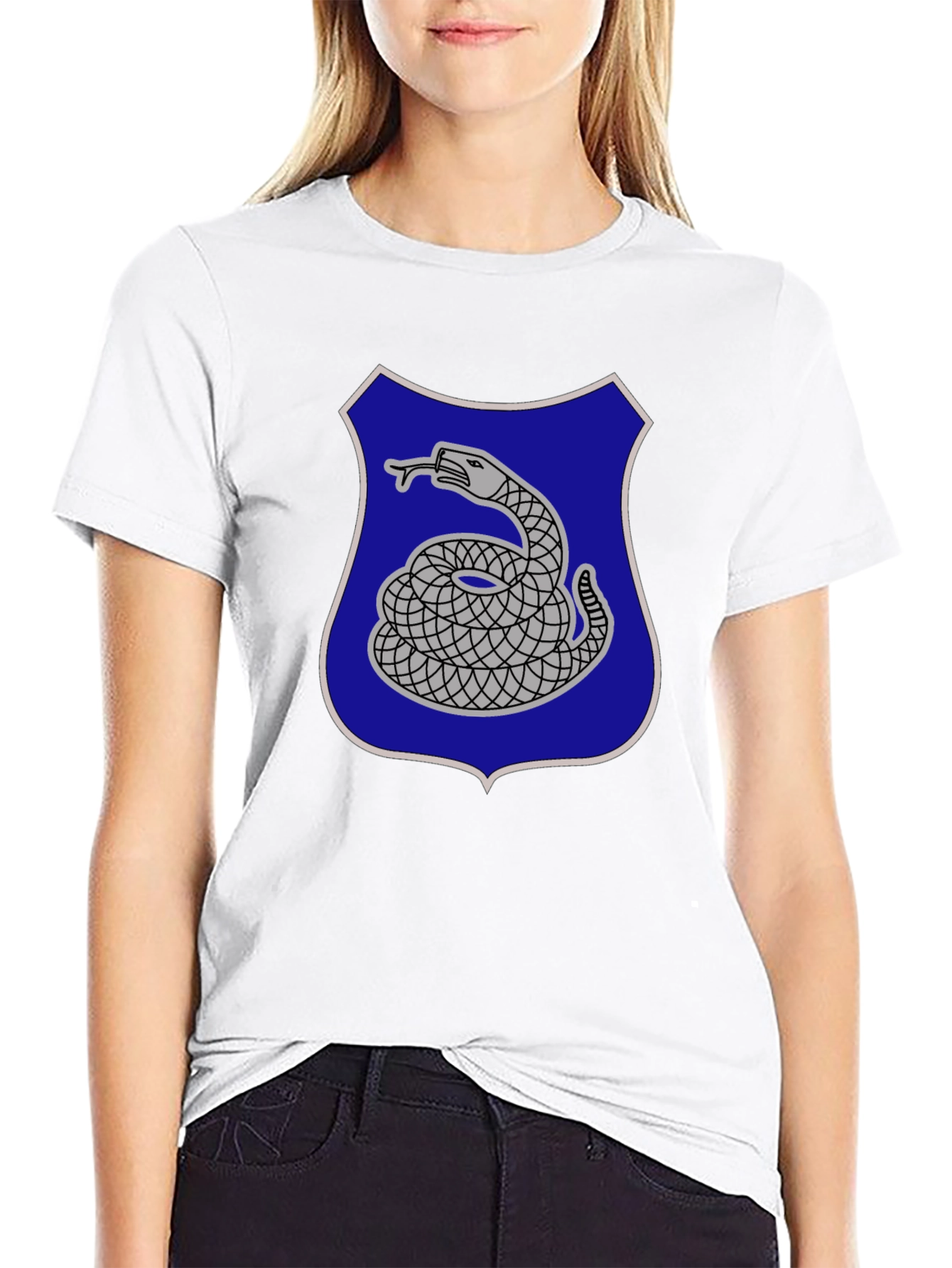 Black Snake Emblem T-Shirt - Classic Design view 9