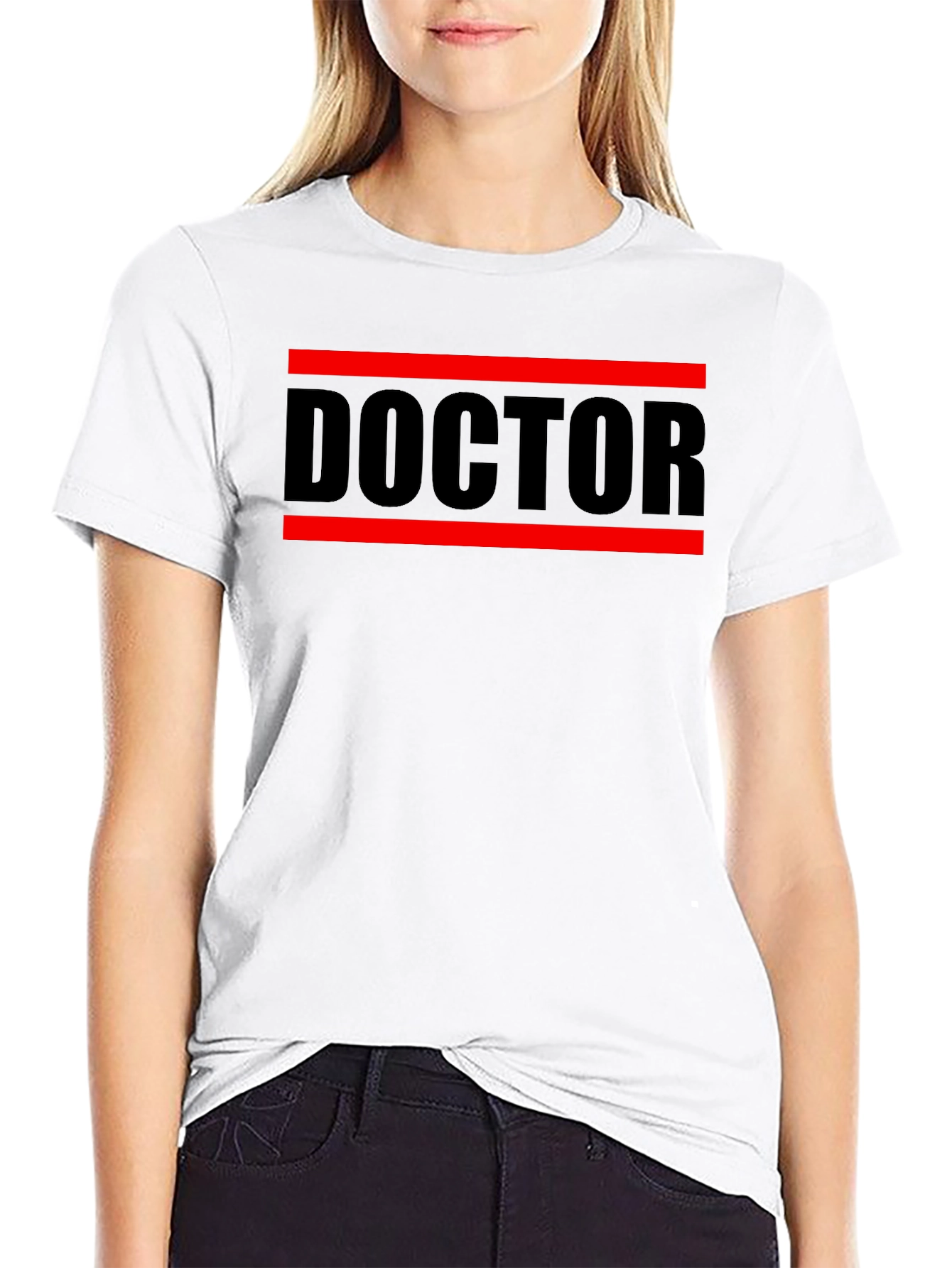 Black Doctor Graphic Tee - Bold Statement T-Shirt view 9