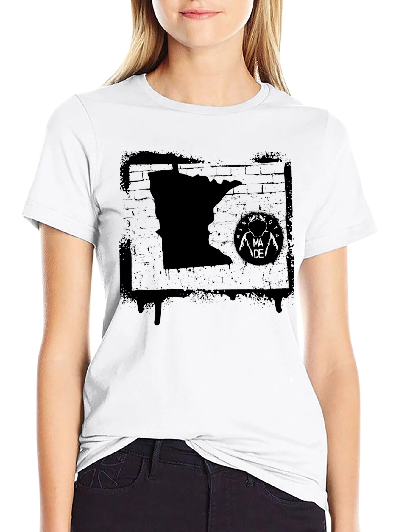 Black Minnesota Pride Graphic Tee view 9