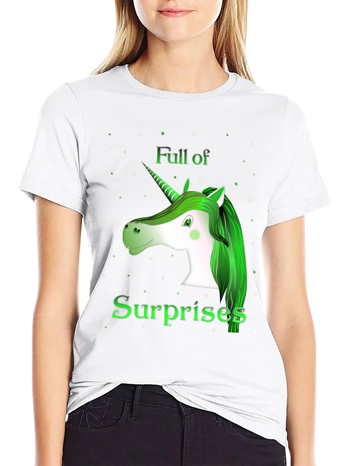 Black Unicorn "Full of Surprises" Graphic Tee view 9