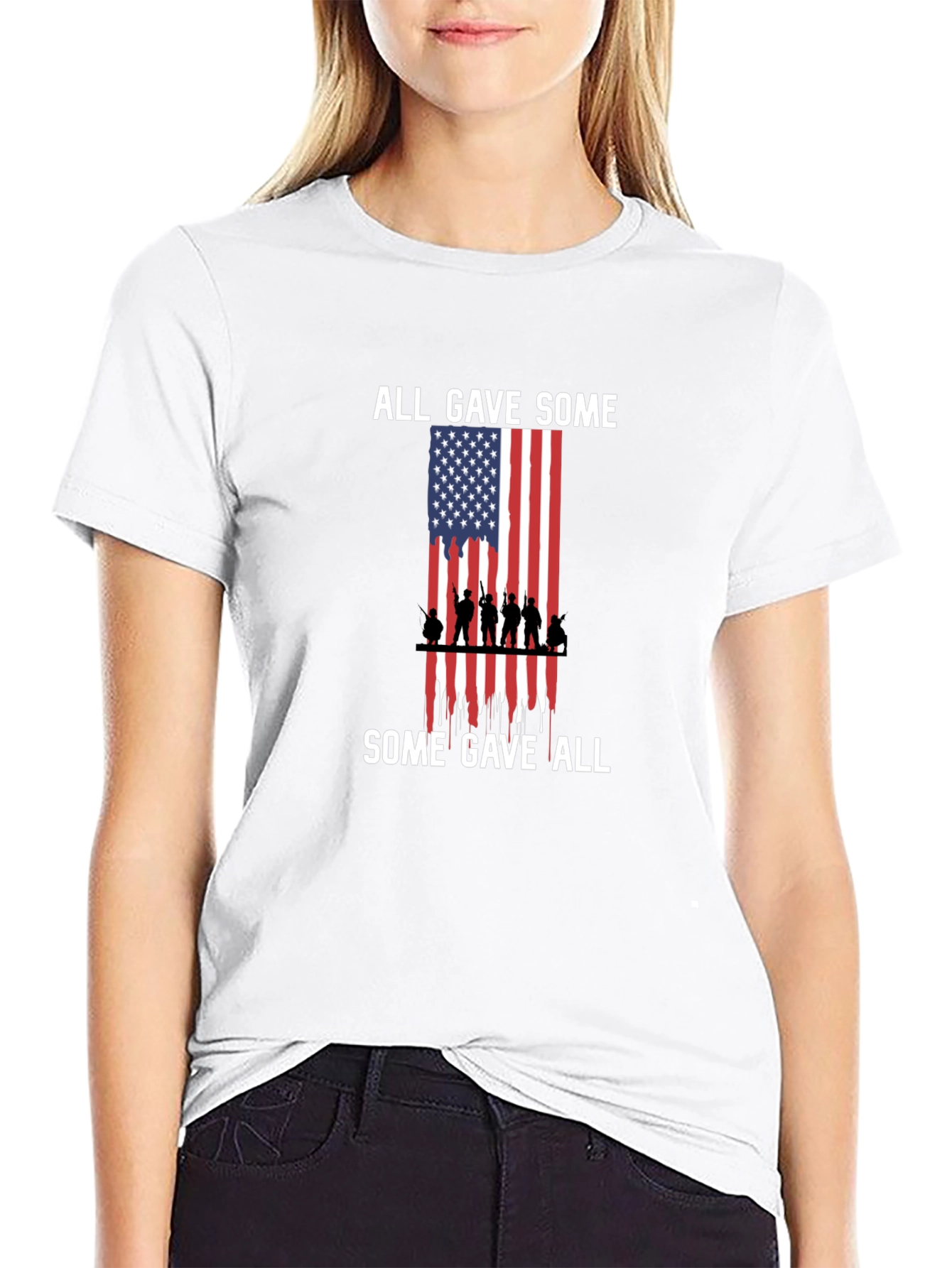 All Gave Some T-Shirt: Patriotic Memorial Design - 9