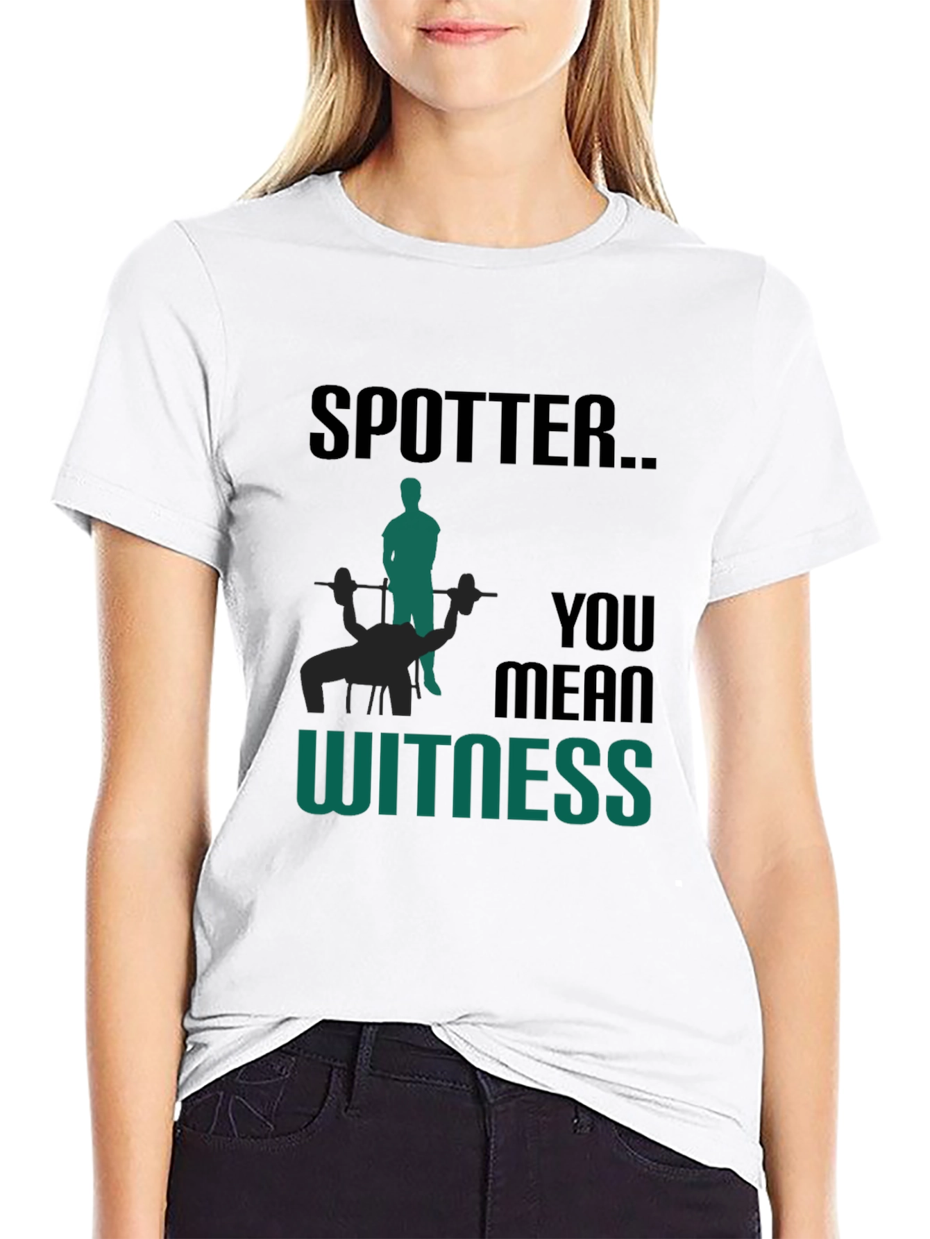 Black Spotter Witness Graphic T-Shirt view 9