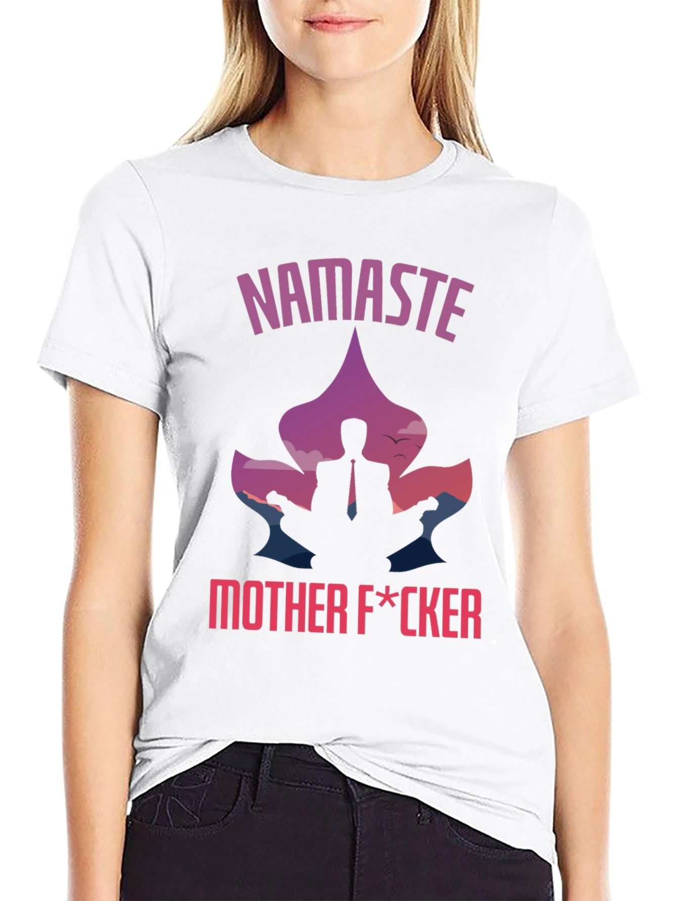 Namaste Mother F*cker Graphic T-Shirt - 9