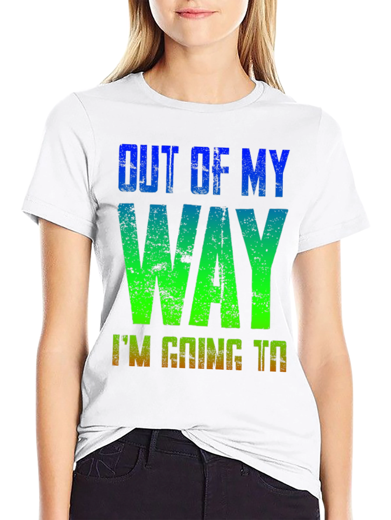 Black Out of My Way Graphic T-Shirt view 9