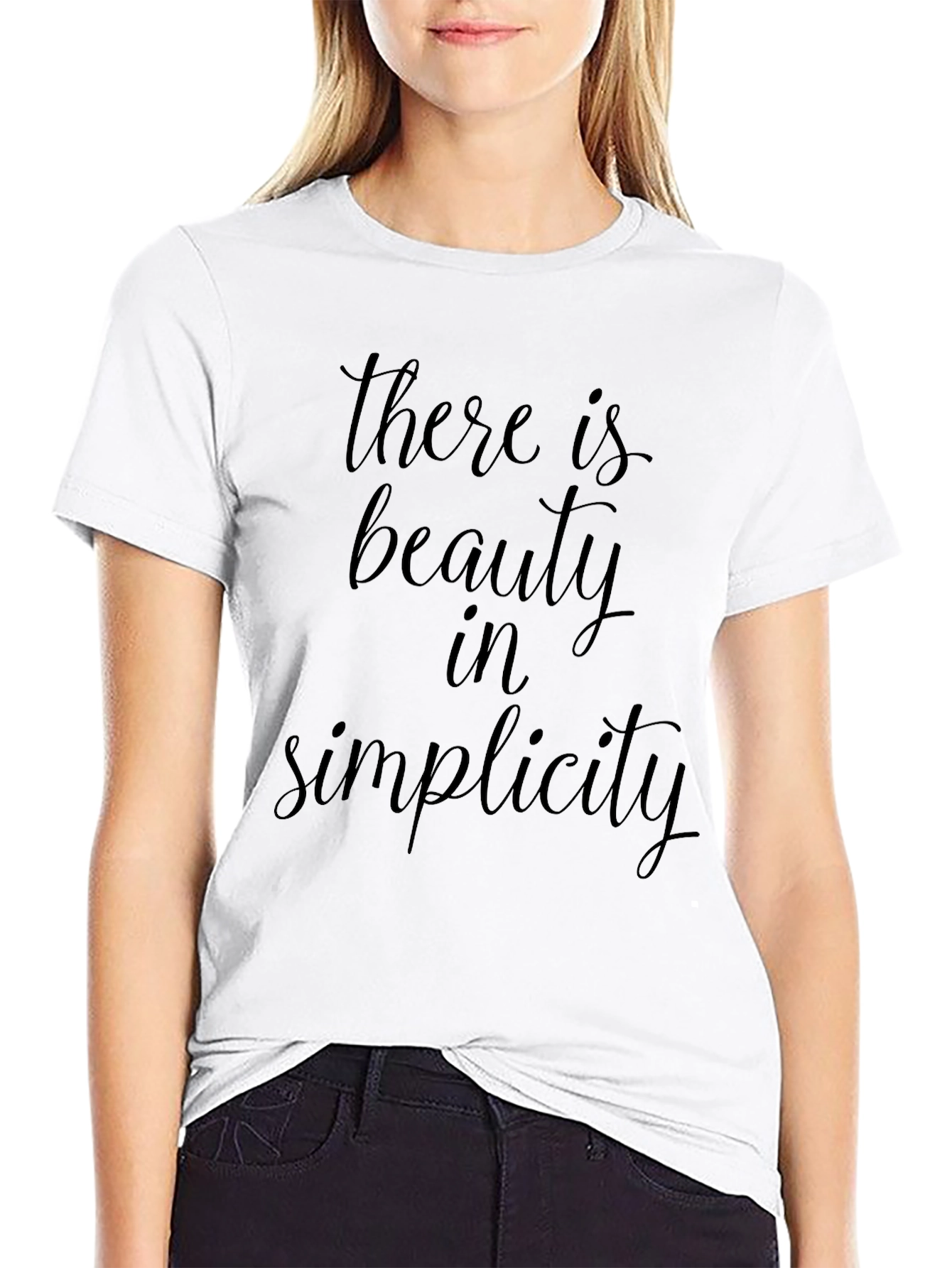 Black Beauty in Simplicity Graphic Tee - Stylish Men's T-Shirt view 9