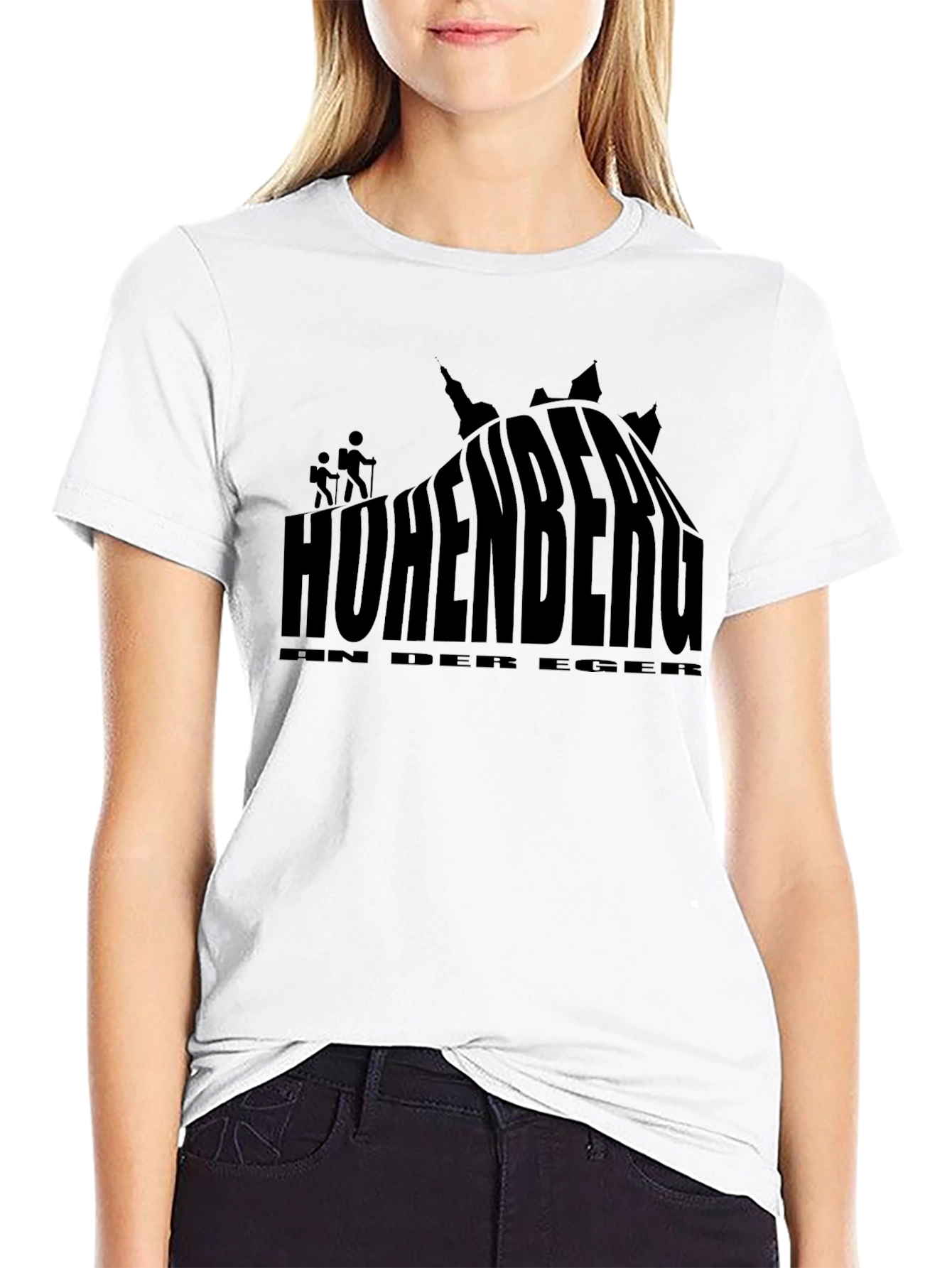 Hohenberg T-Shirt Black Crew Neck - 9