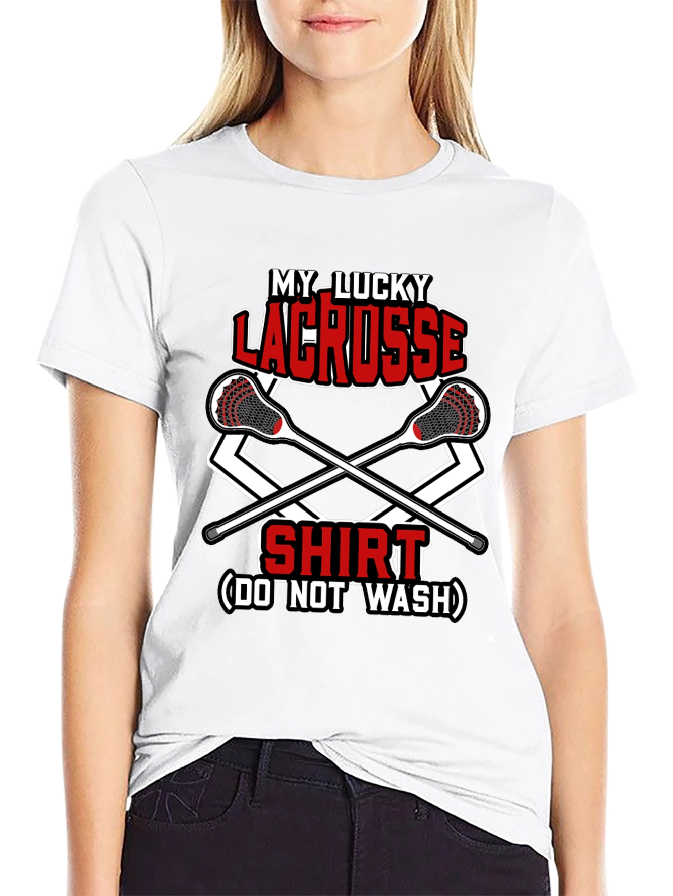 My Lucky Lacrosse Shirt - Do Not Wash! - 9