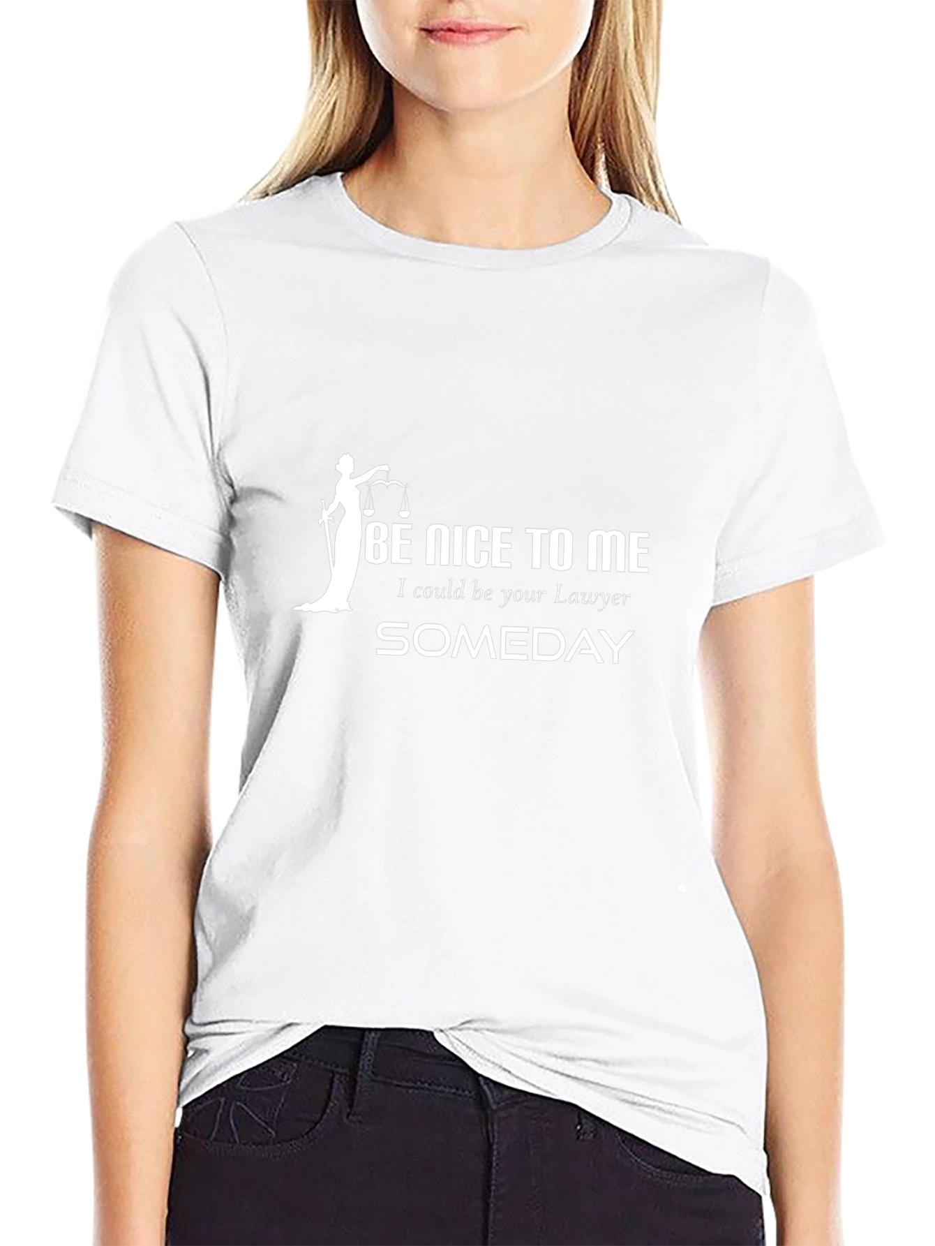 Lawyer Humor T-Shirt - Be Nice To Me Someday - 9