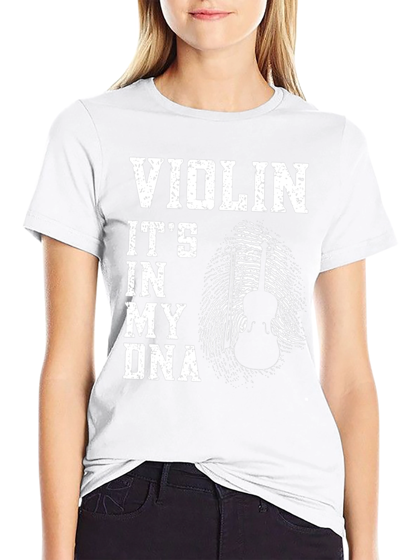 Black Violin DNA T-Shirt Musician Tee view 9