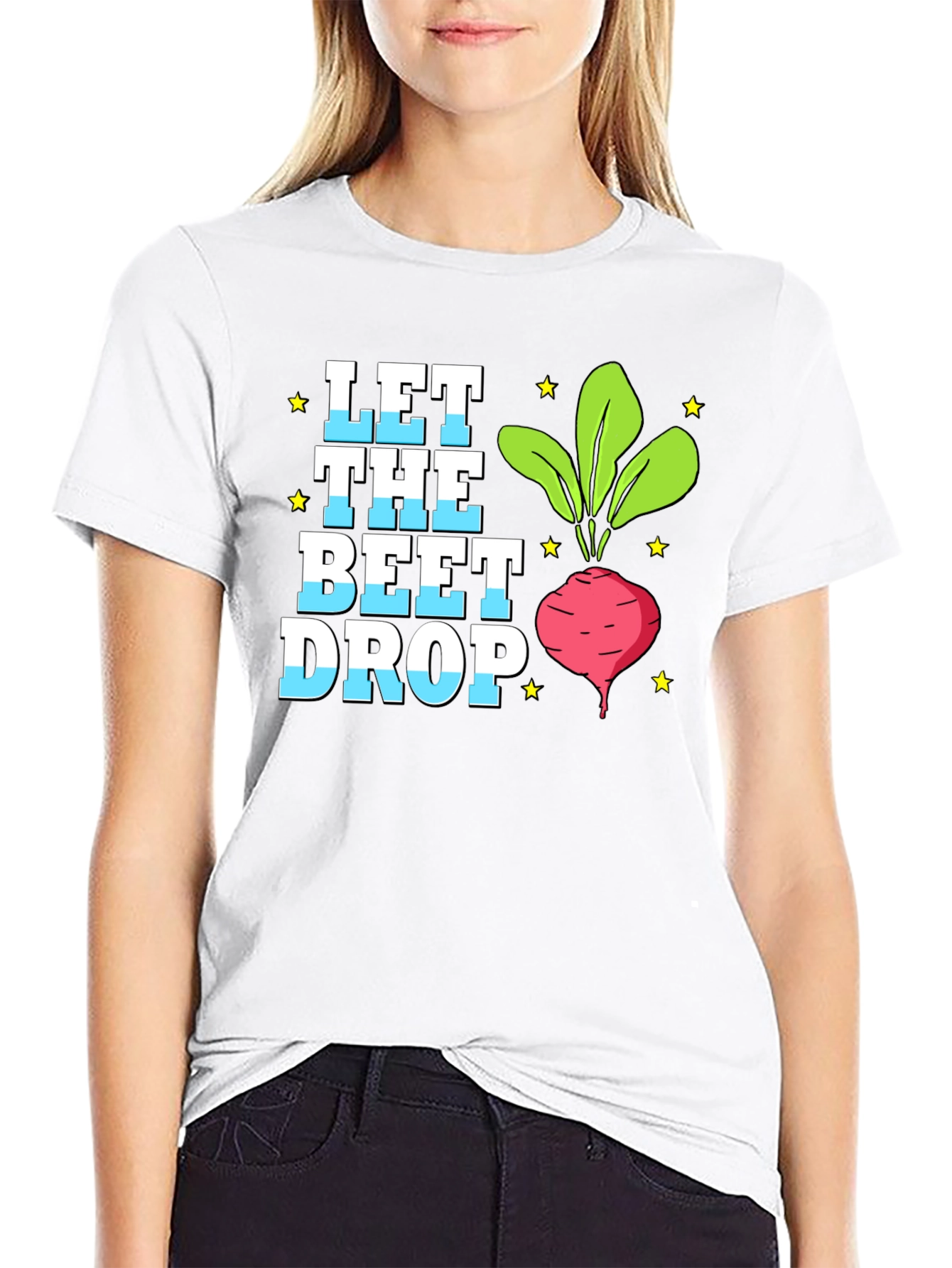 Let the Beet Drop T-Shirt - Funny Beet Lover Tee - 9