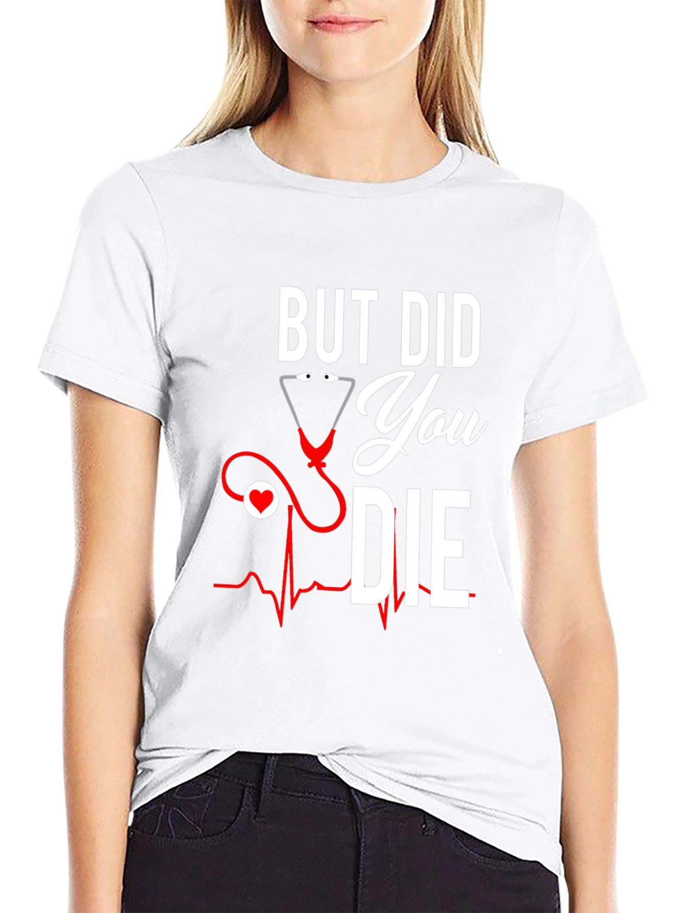 Black But Did You Die T-Shirt - Nurse Life view 9