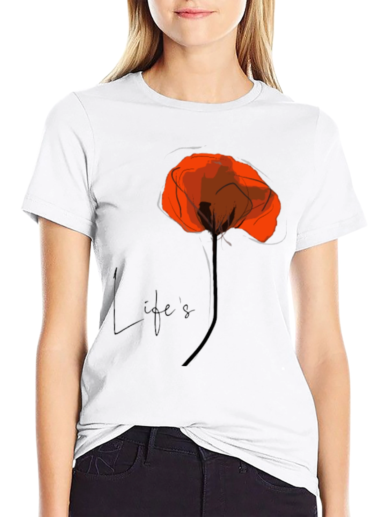 Poppy Life T-Shirt - Soft Cotton Comfort - 9