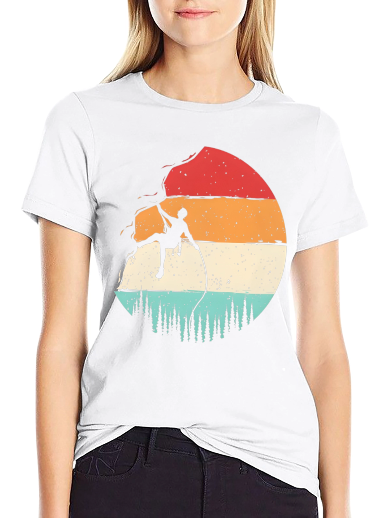 Black Climber Graphic Tee - Adventure Style view 9