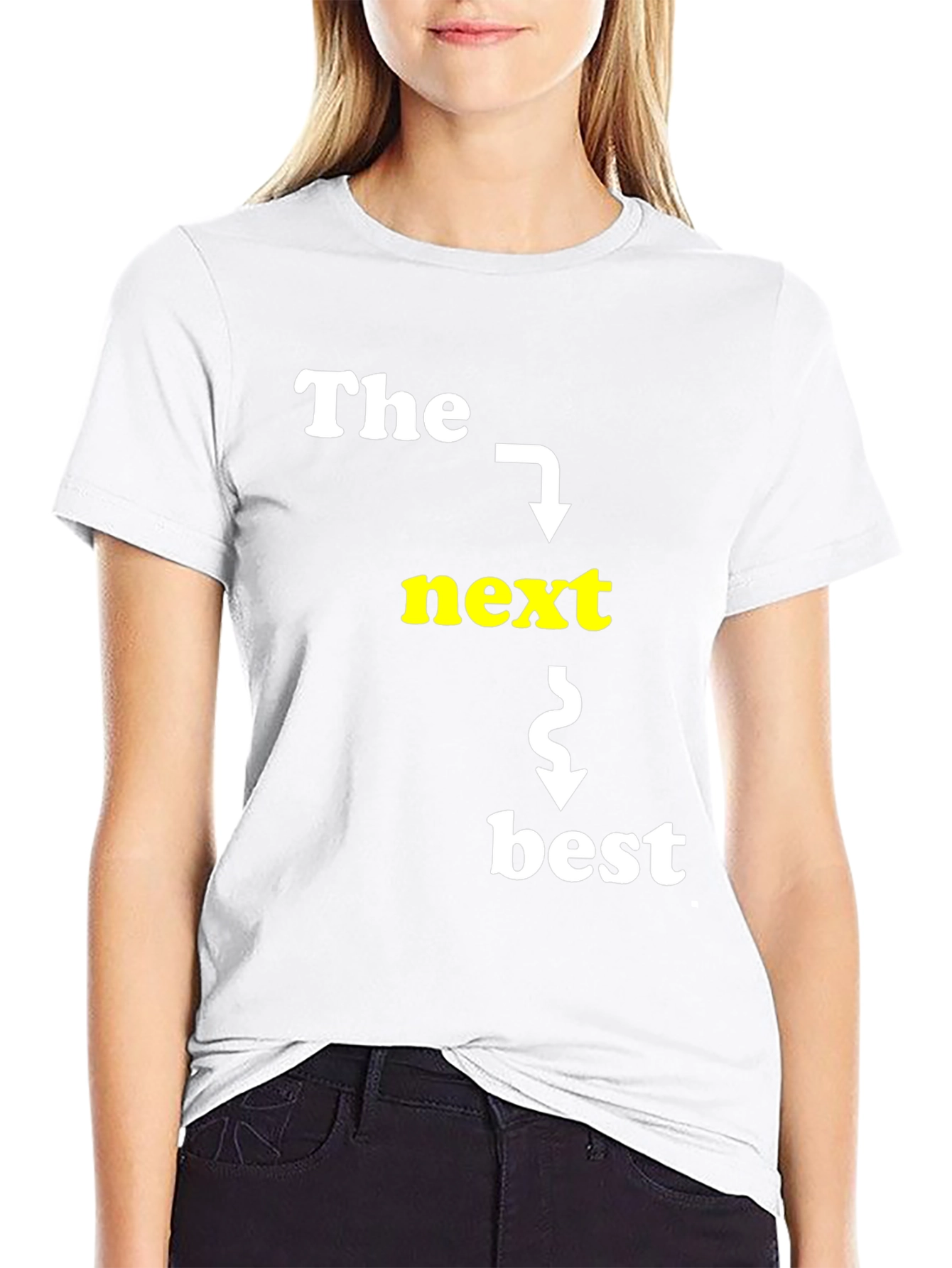 Black The Next Best Thing Graphic T-Shirt view 9