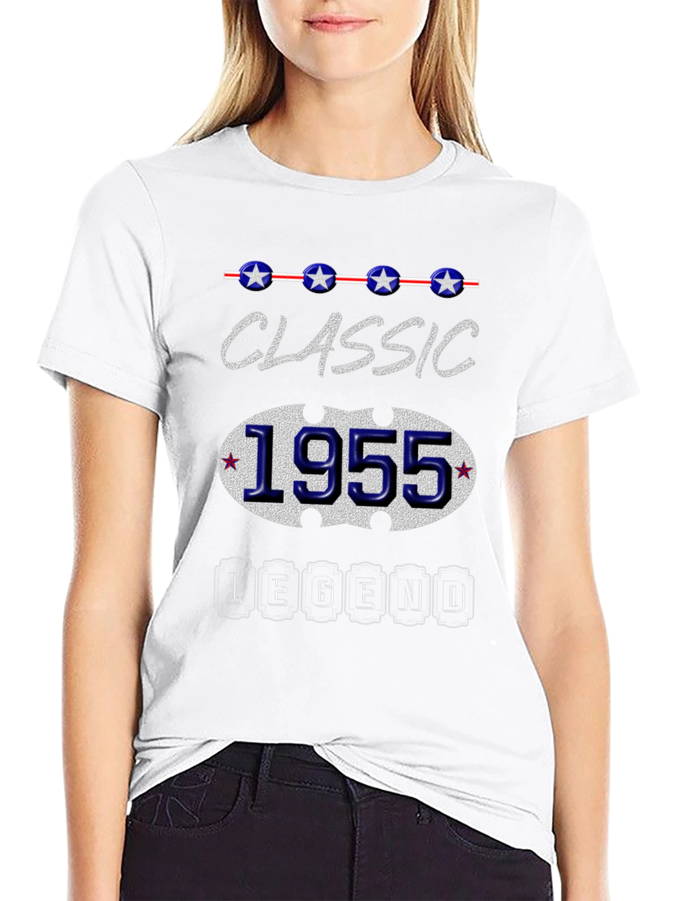 Black Classic 1955 Legend T-Shirt view 9