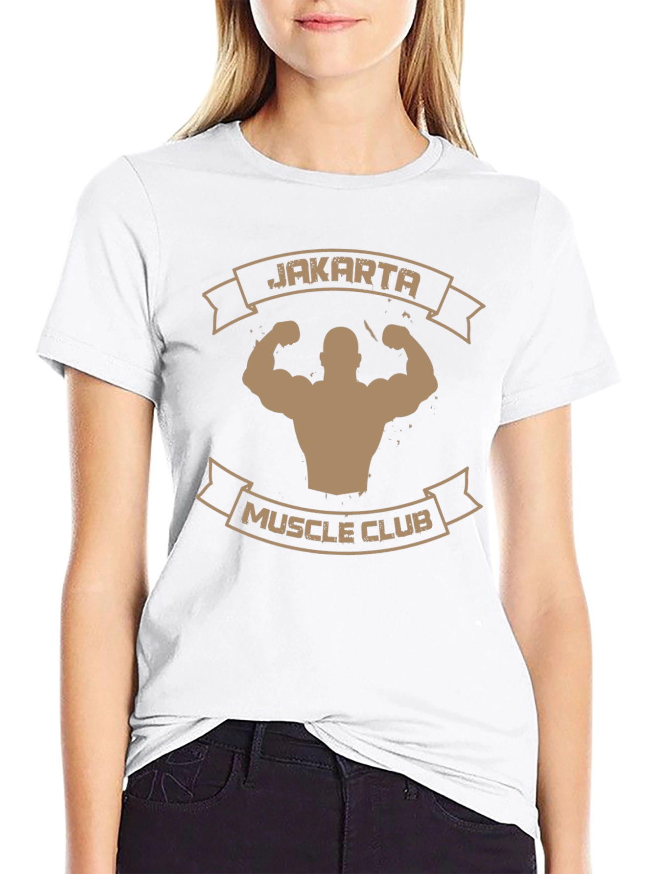 Black Jakarta Muscle Club T-Shirt view 9