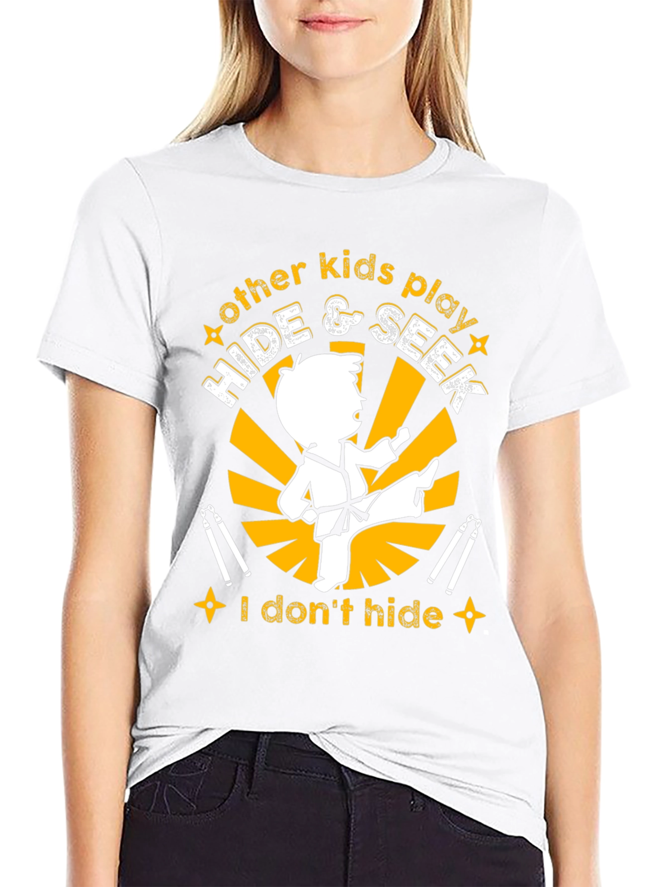 Karate Kid's T-Shirt - I Don't Hide - 9
