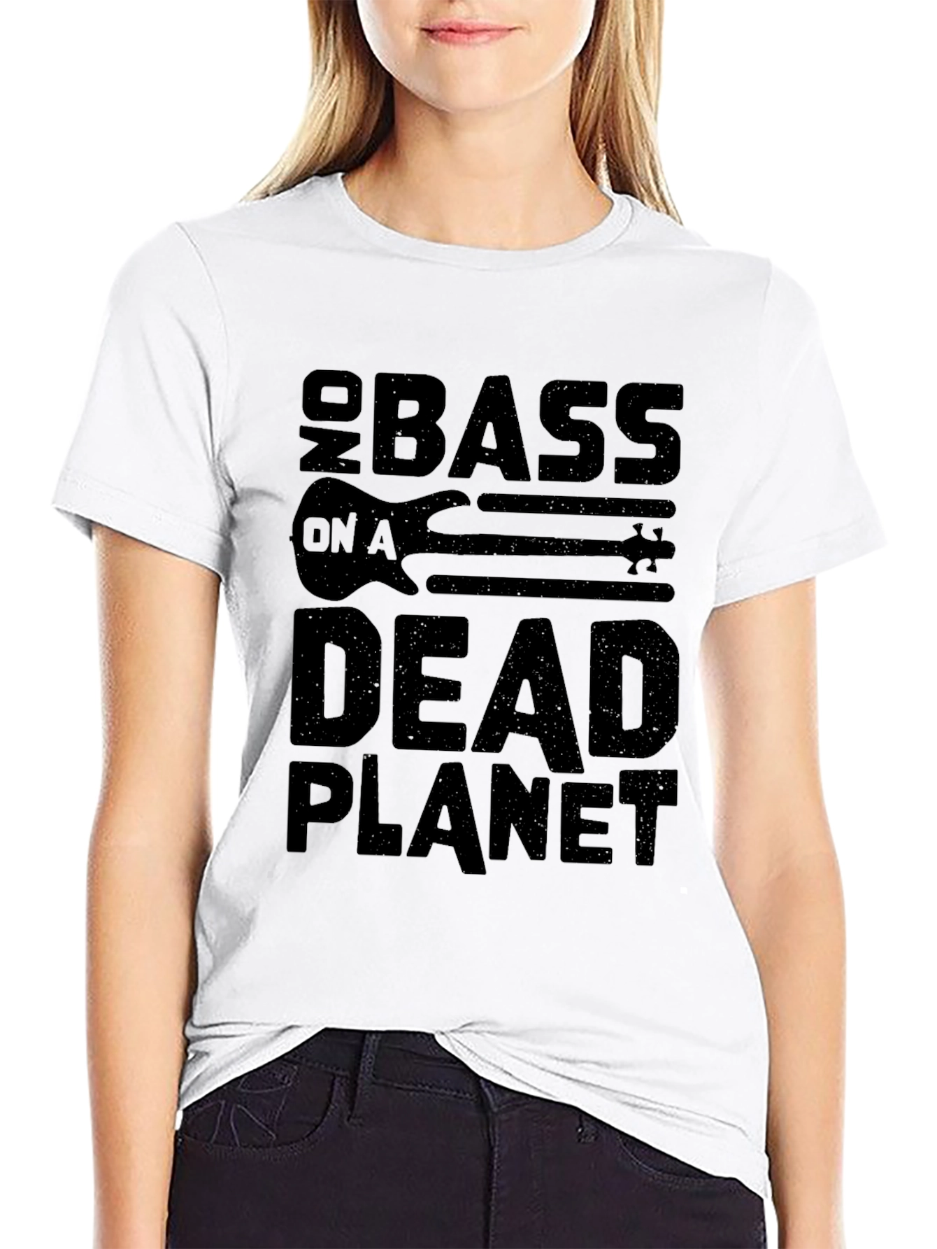 Black Bass on a Dead Planet Graphic T-Shirt view 9