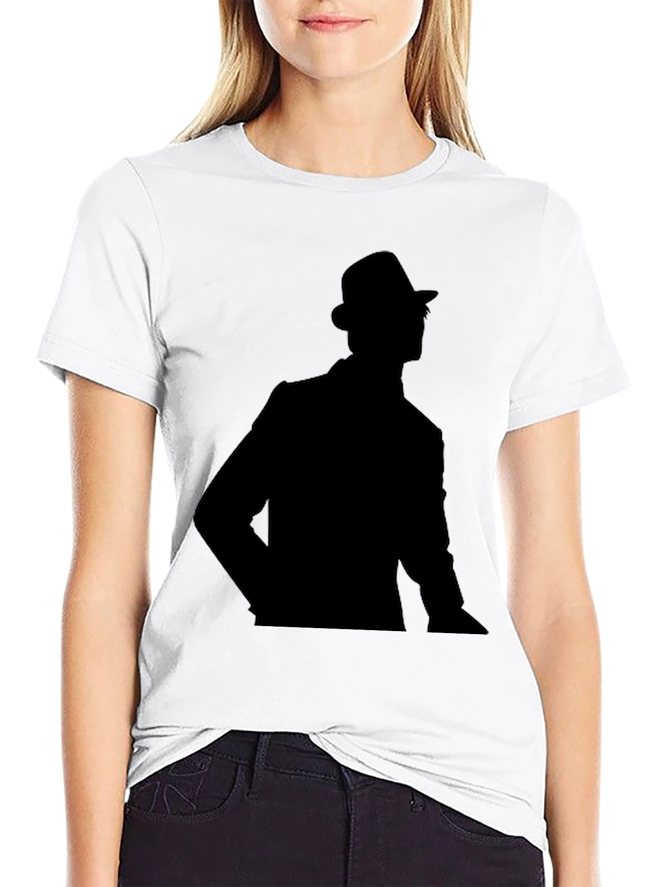 Shadow Man Black T-Shirt - 9