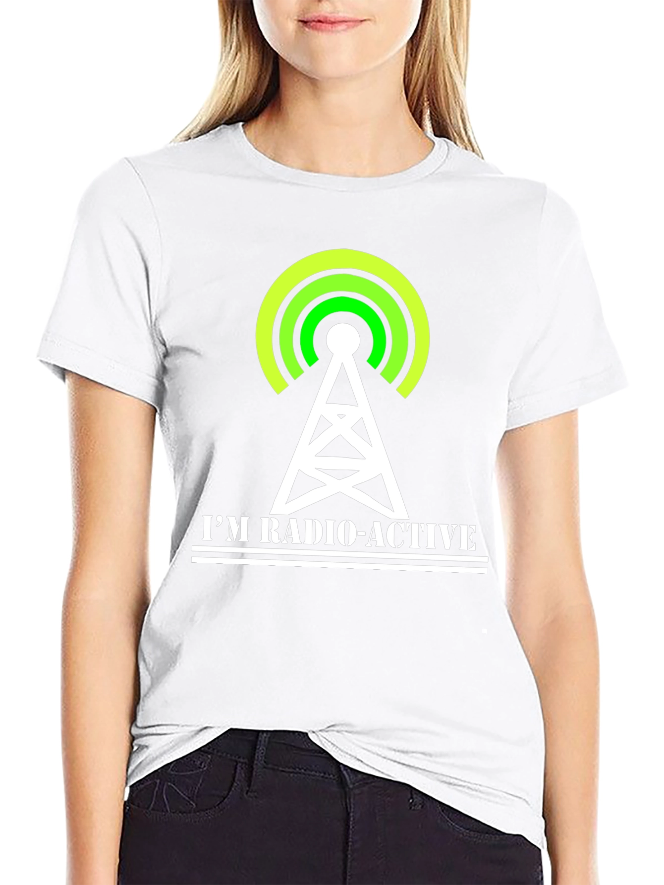 Black Radio-Active Graphic T-Shirt - Black view 9