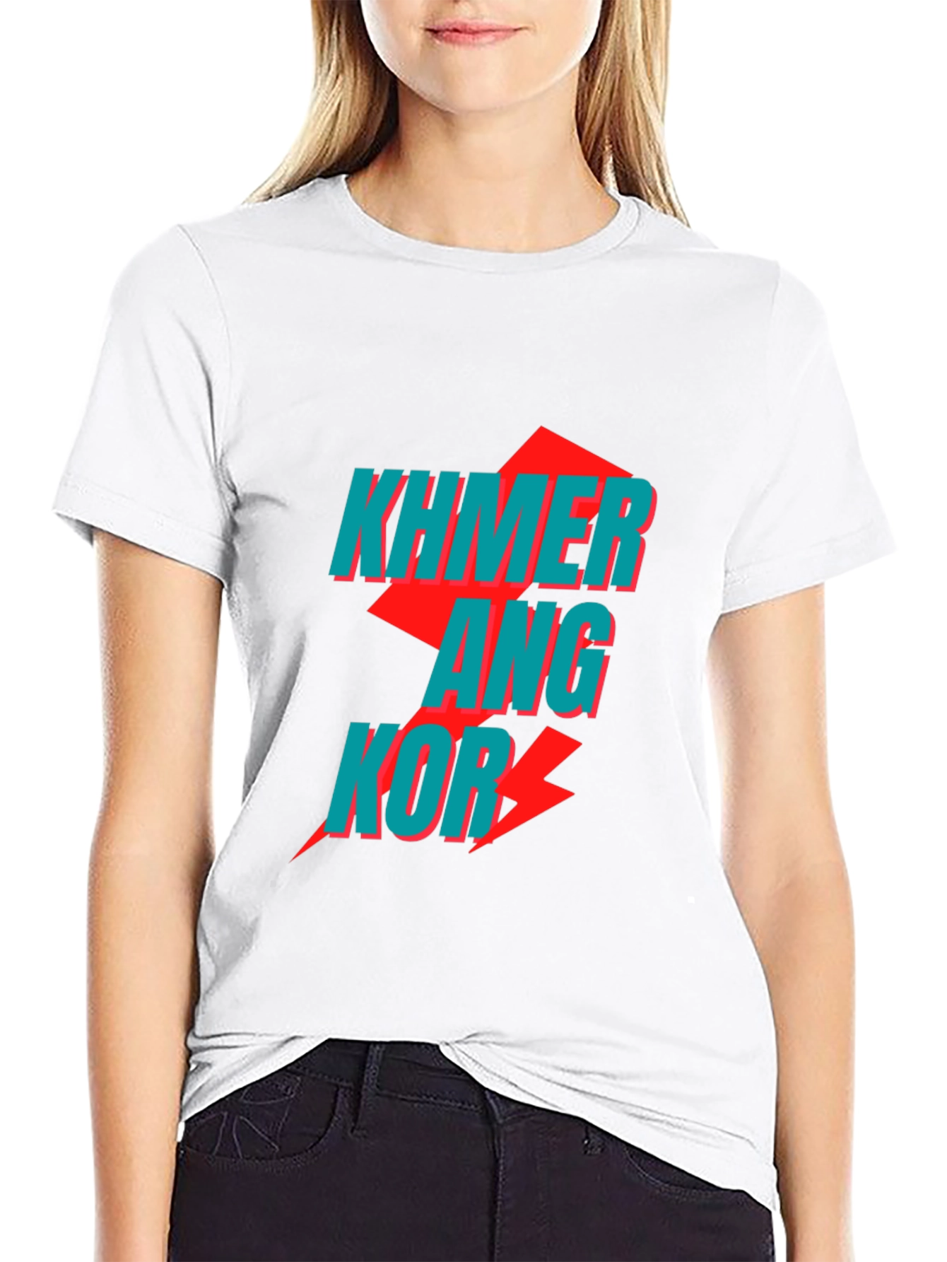 Black Khmer Angkor T-Shirt - Bold Graphic Tee view 9