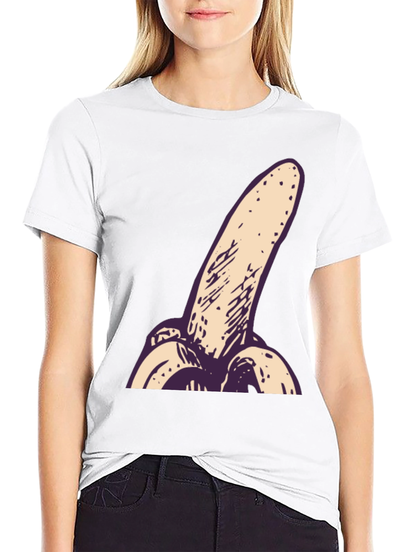 Black Banana T-Shirt - Unique Graphic Tee view 9
