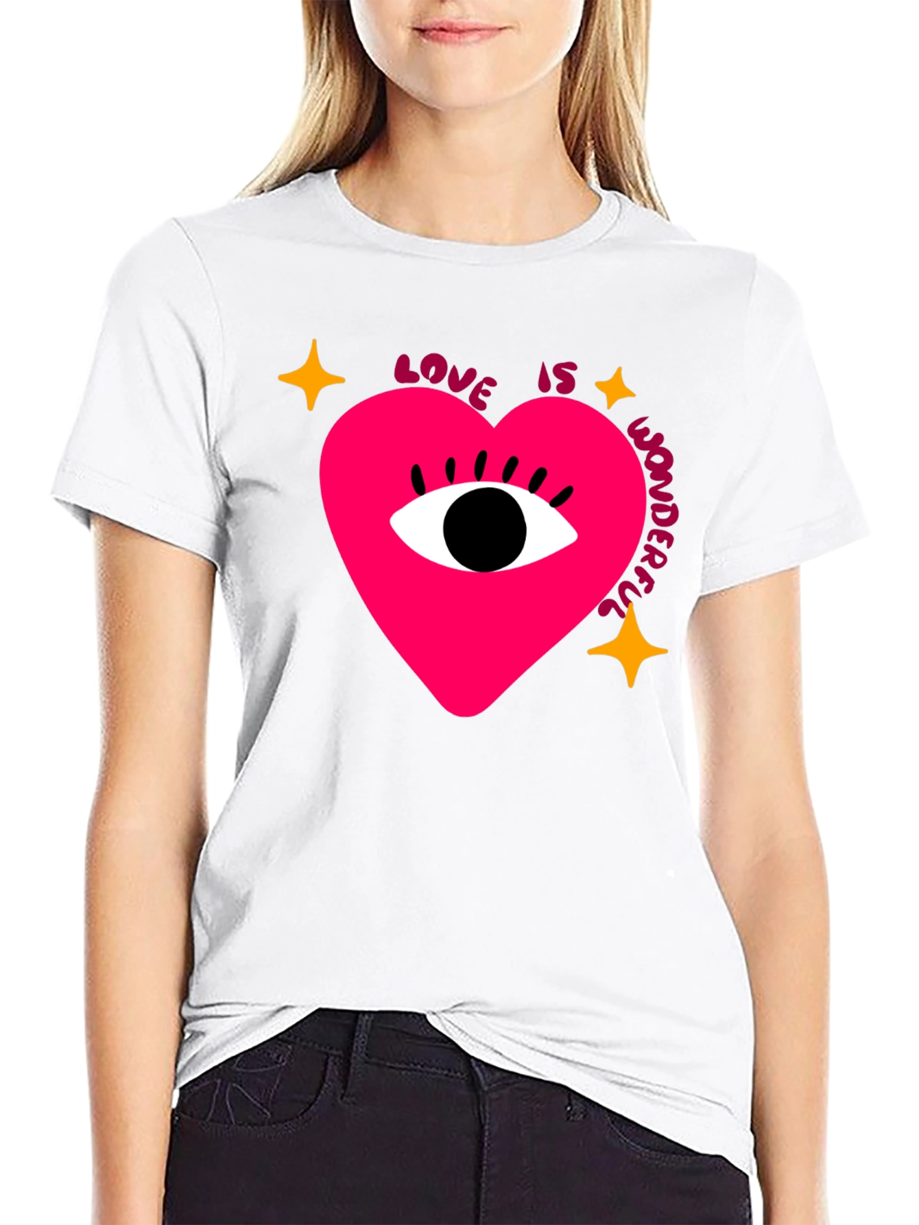 Black Love Is Wonderful T-Shirt view 9
