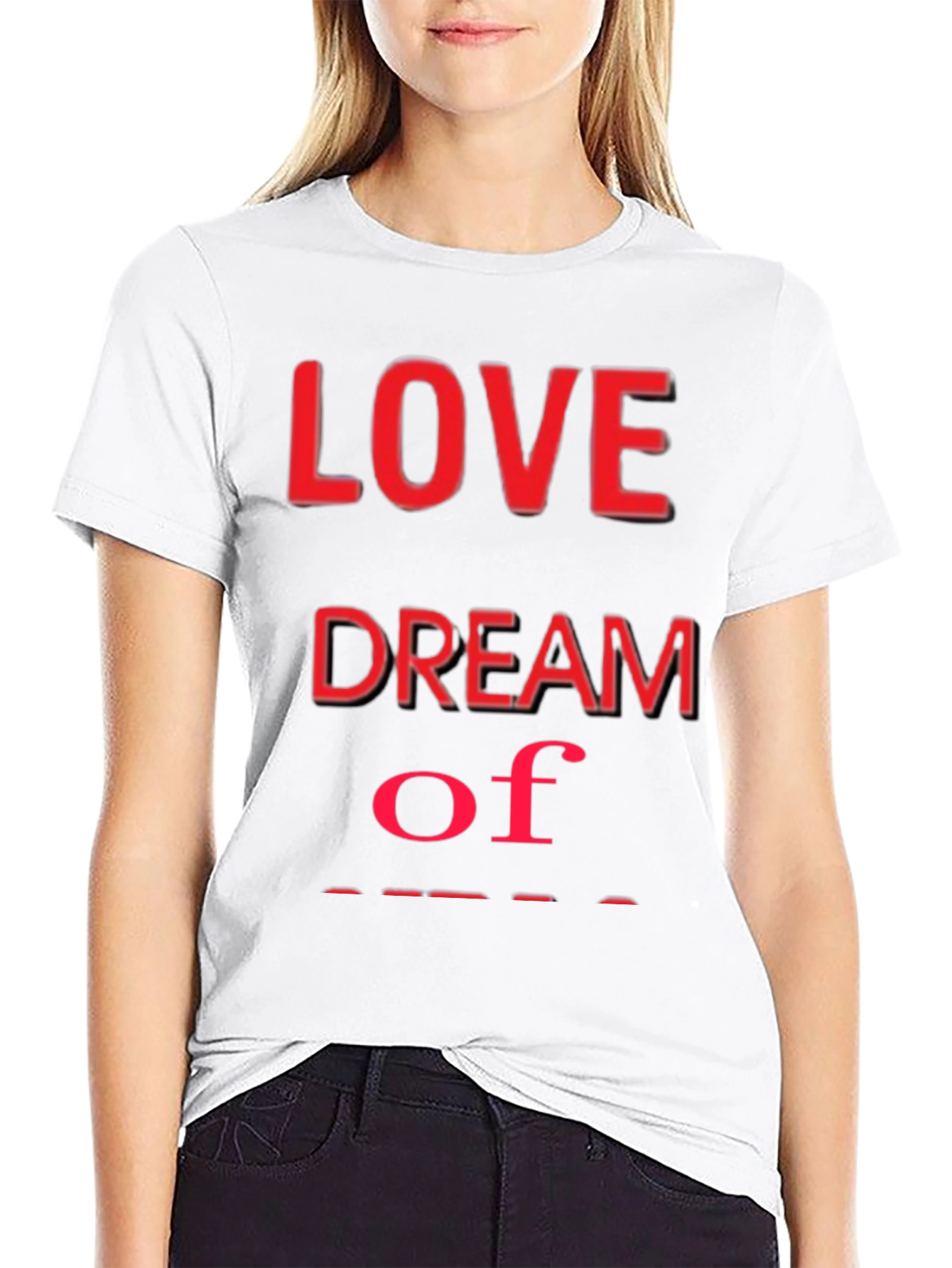 Black Love Dream T-Shirt - Stylish Graphic Tee view 9