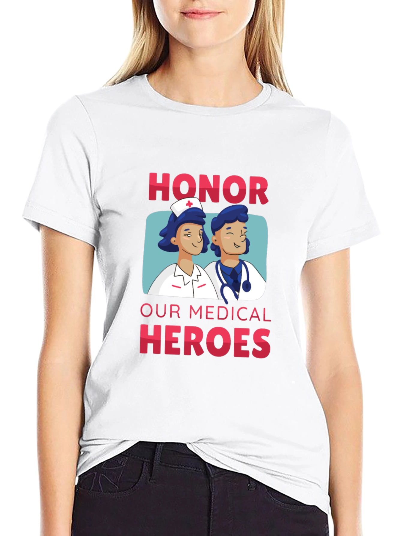 Honor Our Medical Heroes T-Shirt - 9