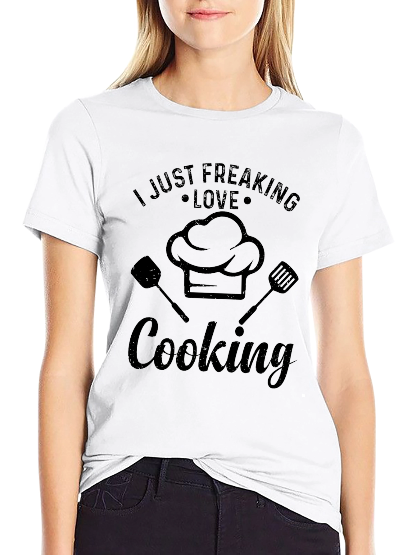 Black Funny Cooking Lover's Graphic T-Shirt view 9