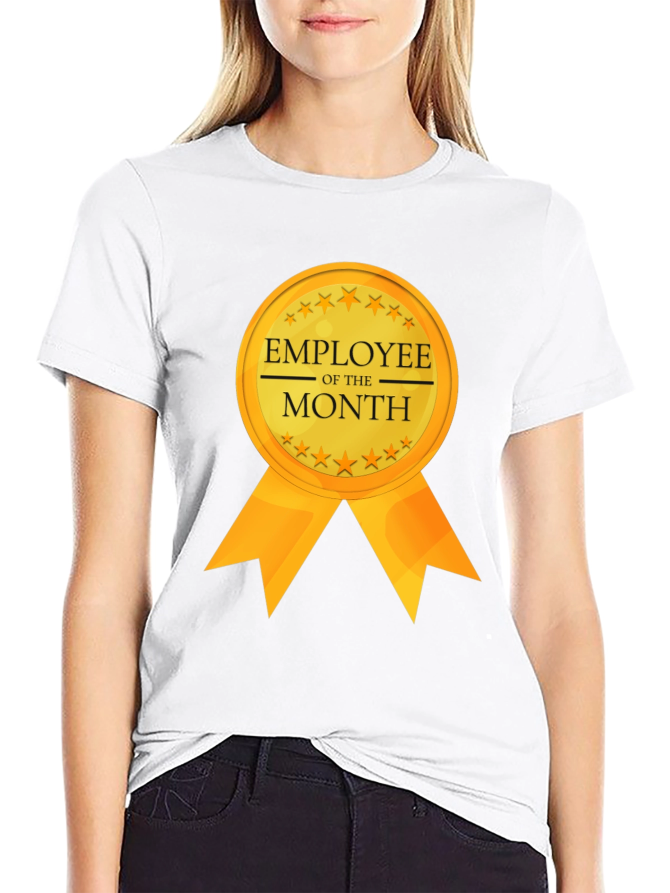 Black Employee of the Month Graphic T-Shirt view 9