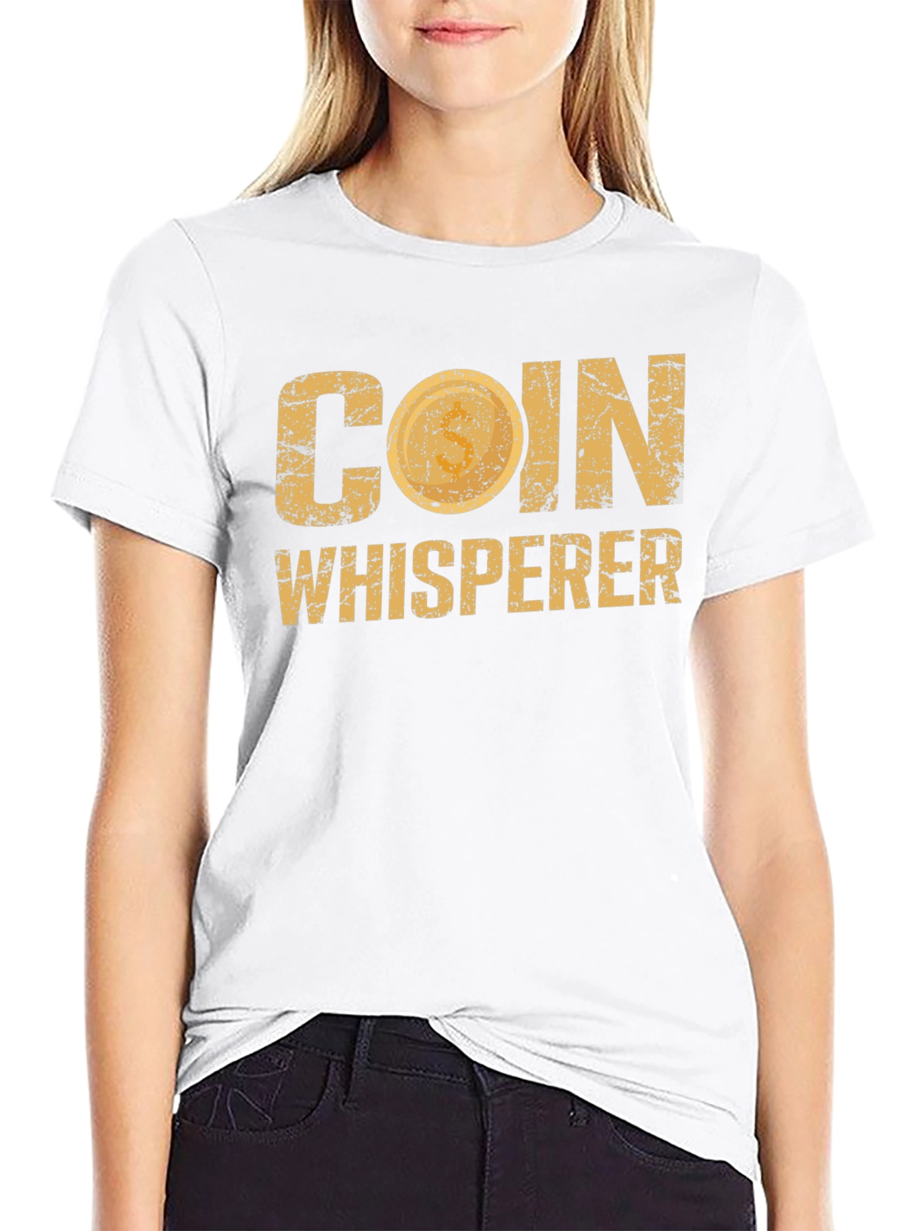 Black Coin Whisperer T-Shirt - Crypto Trading Tee view 9