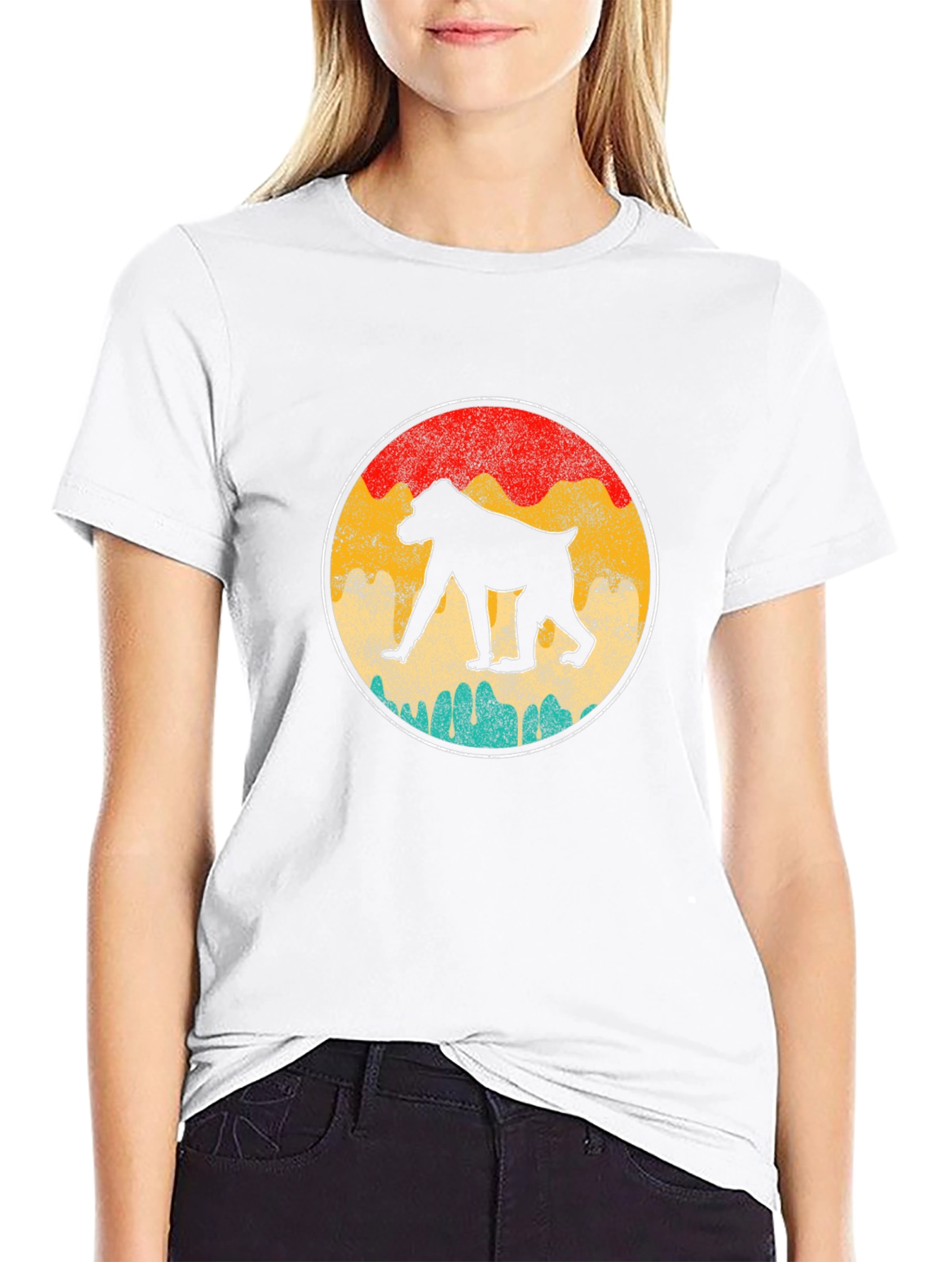 Black Retro Baboon T-Shirt - Vintage Style Graphic Tee view 9