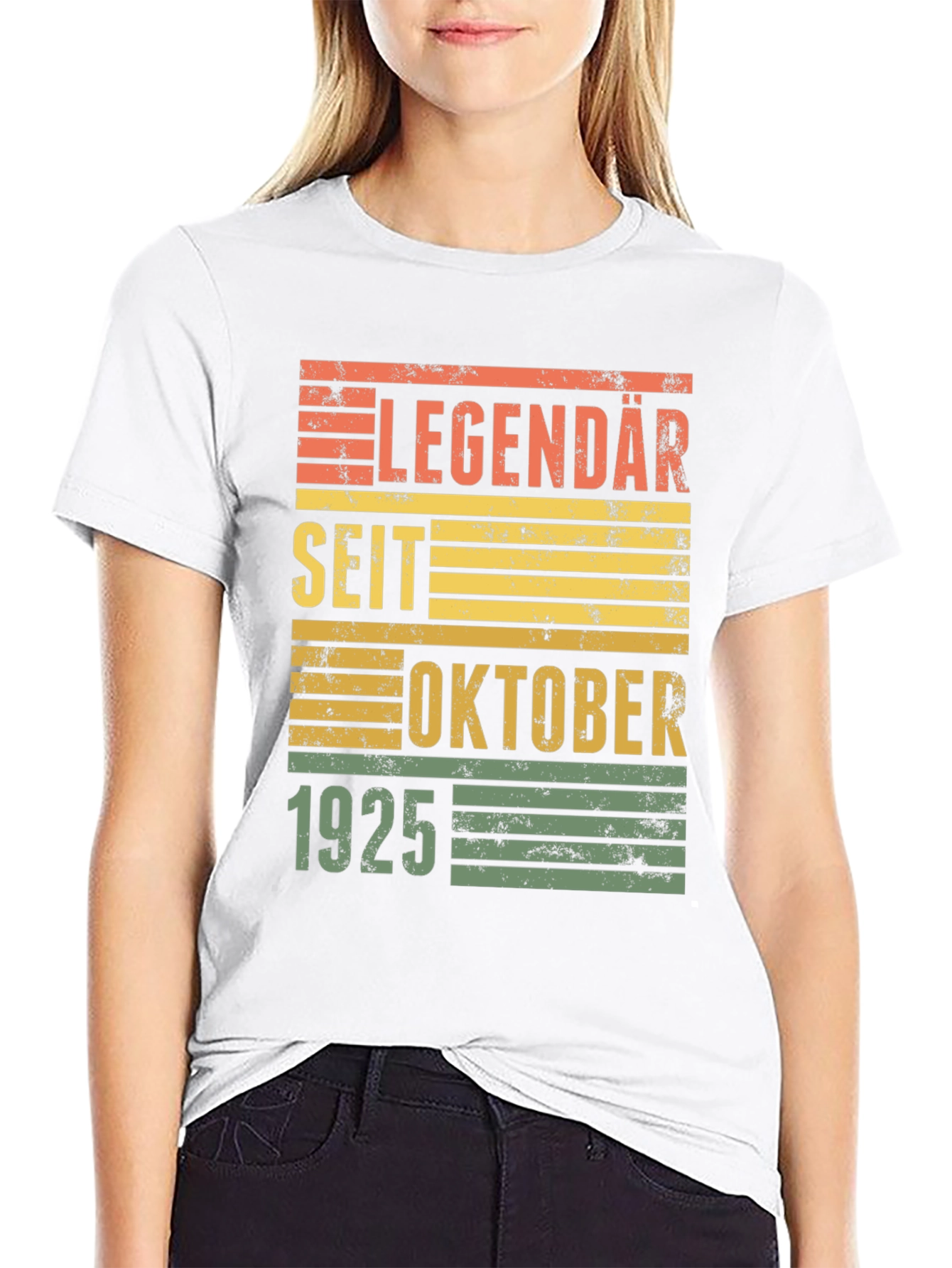 Black Legendary Since October 1925 T-Shirt view 9