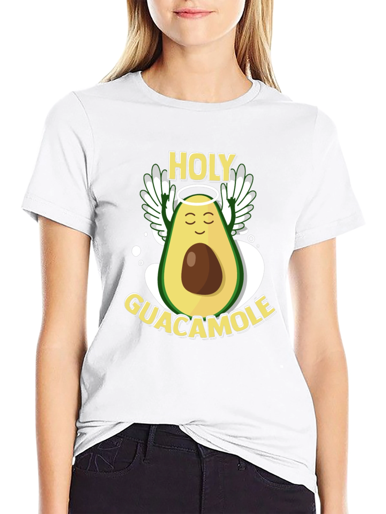 Black Holy Guacamole Black T-Shirt view 9