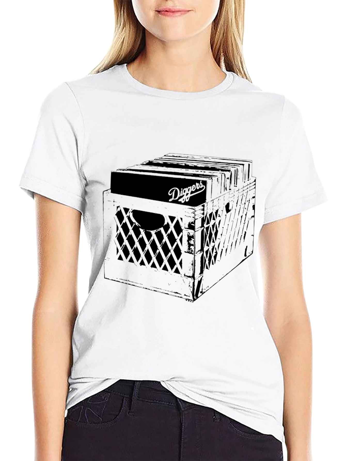Vinyl Diggers Crate Graphic T-Shirt - 9