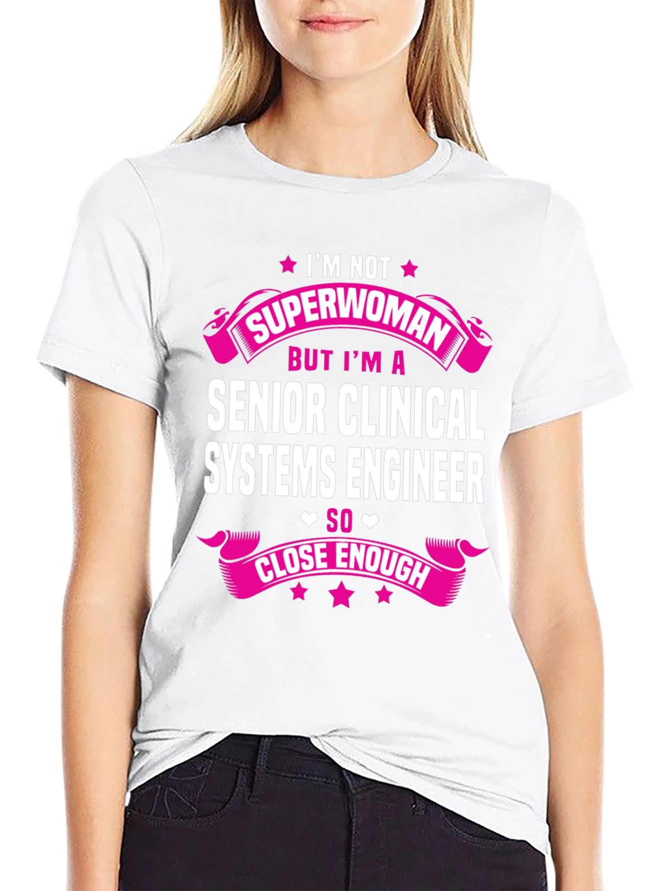 Black Senior Clinical Systems Engineer T-Shirt view 9
