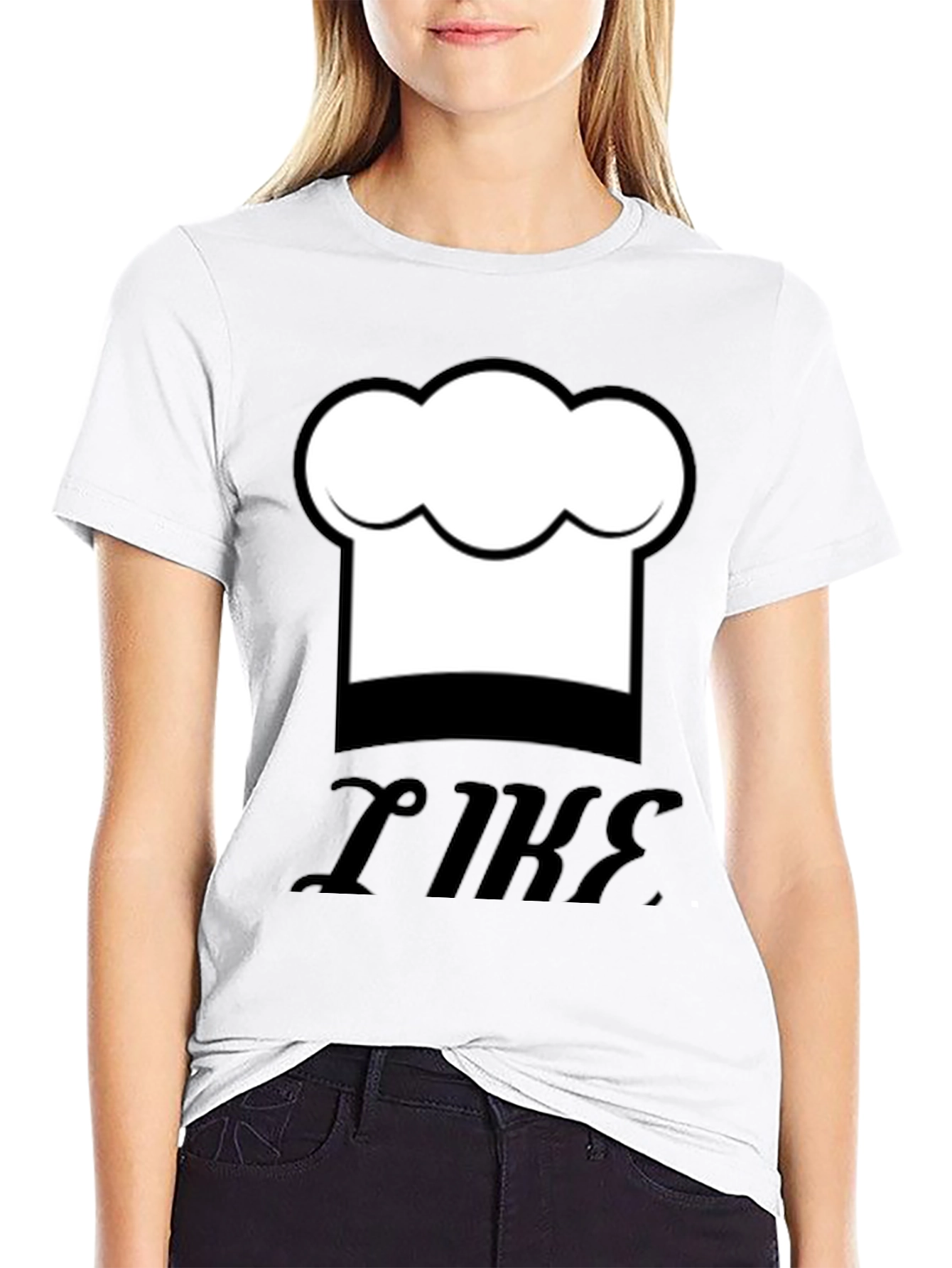 Black Chef Hat Graphic Black T-Shirt - Funny Cooking Tee view 9