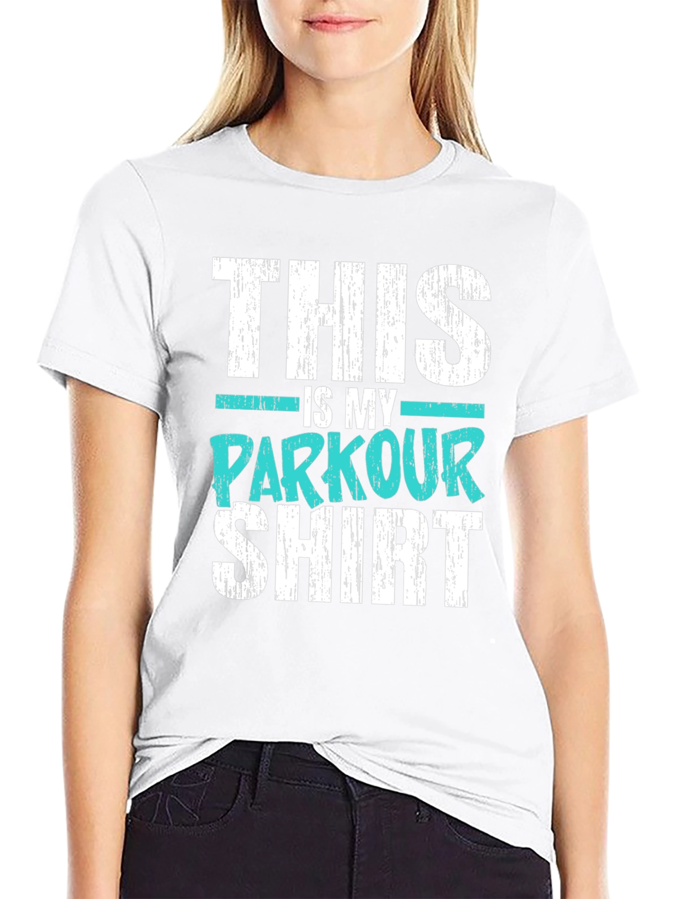 Black This is My Parkour Shirt - Black Graphic Tee view 9
