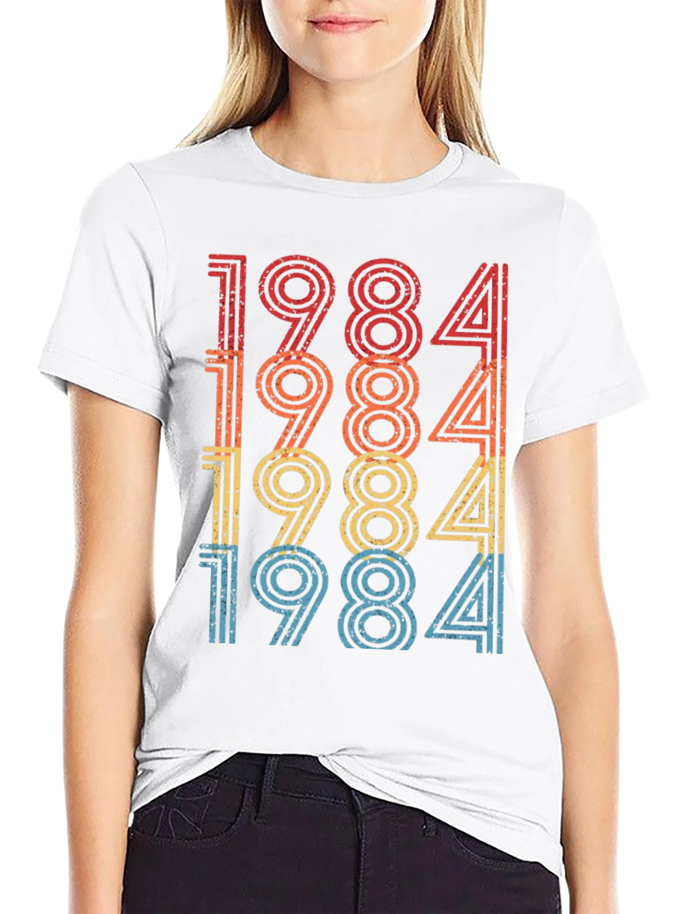 Retro 1984 Birthday T-Shirt - 9
