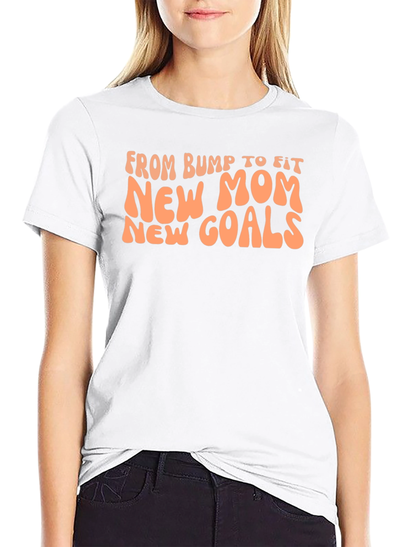 New Mom Goals T-Shirt - 9