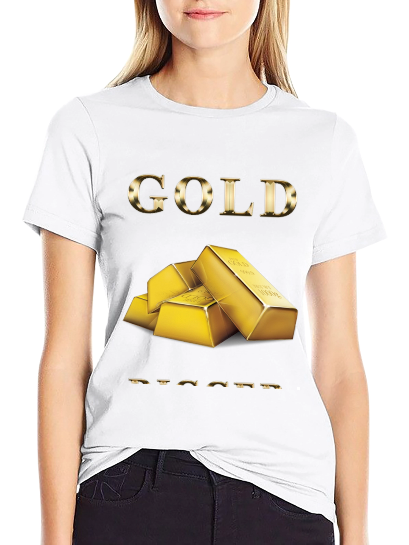 Black Gold Digger Graphic Tee view 9