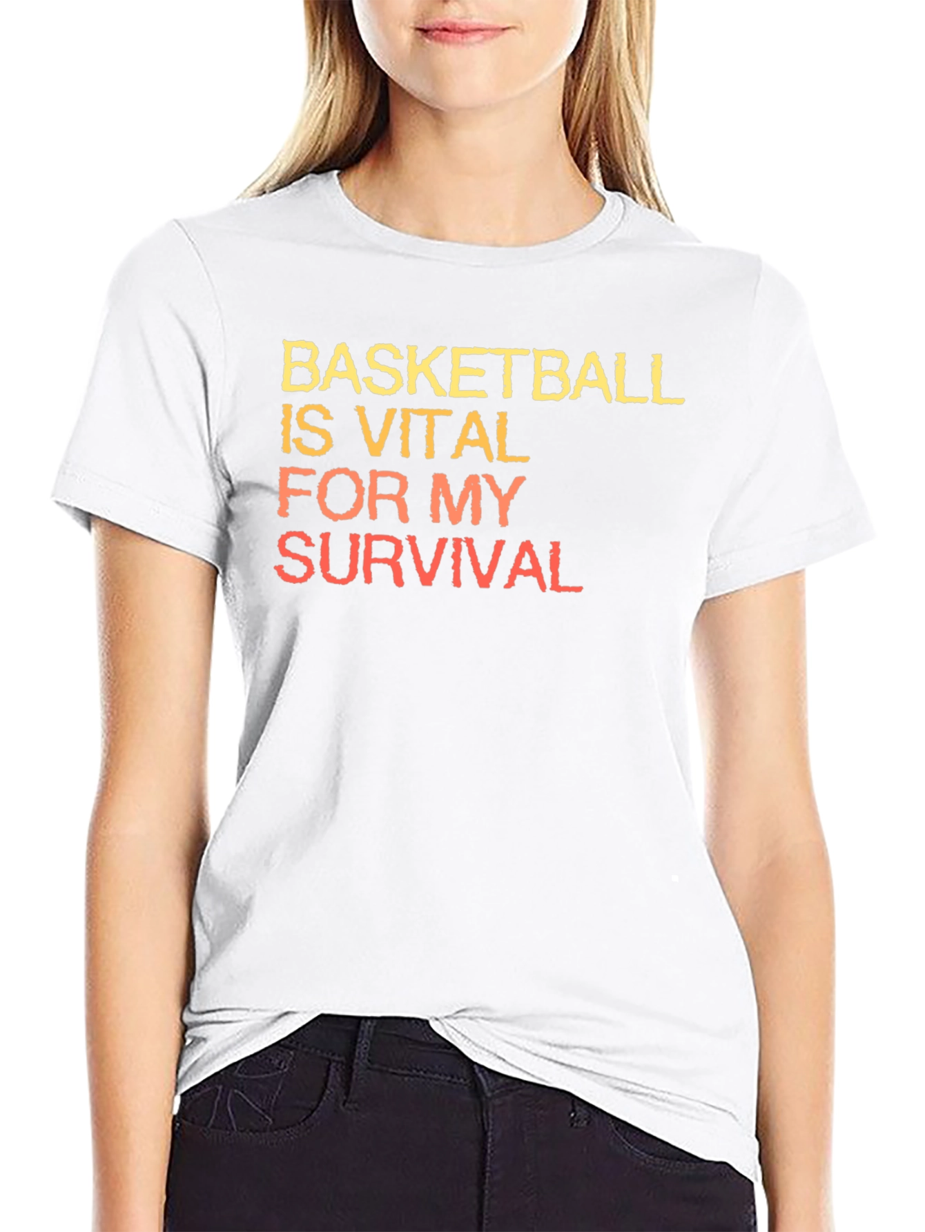 Black Basketball is Vital T-Shirt view 9