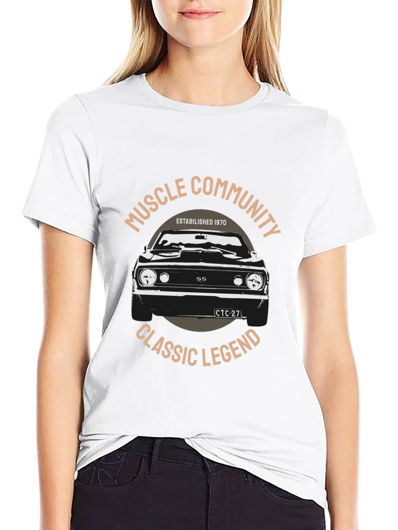 Black Muscle Community Classic Legend T-Shirt view 9