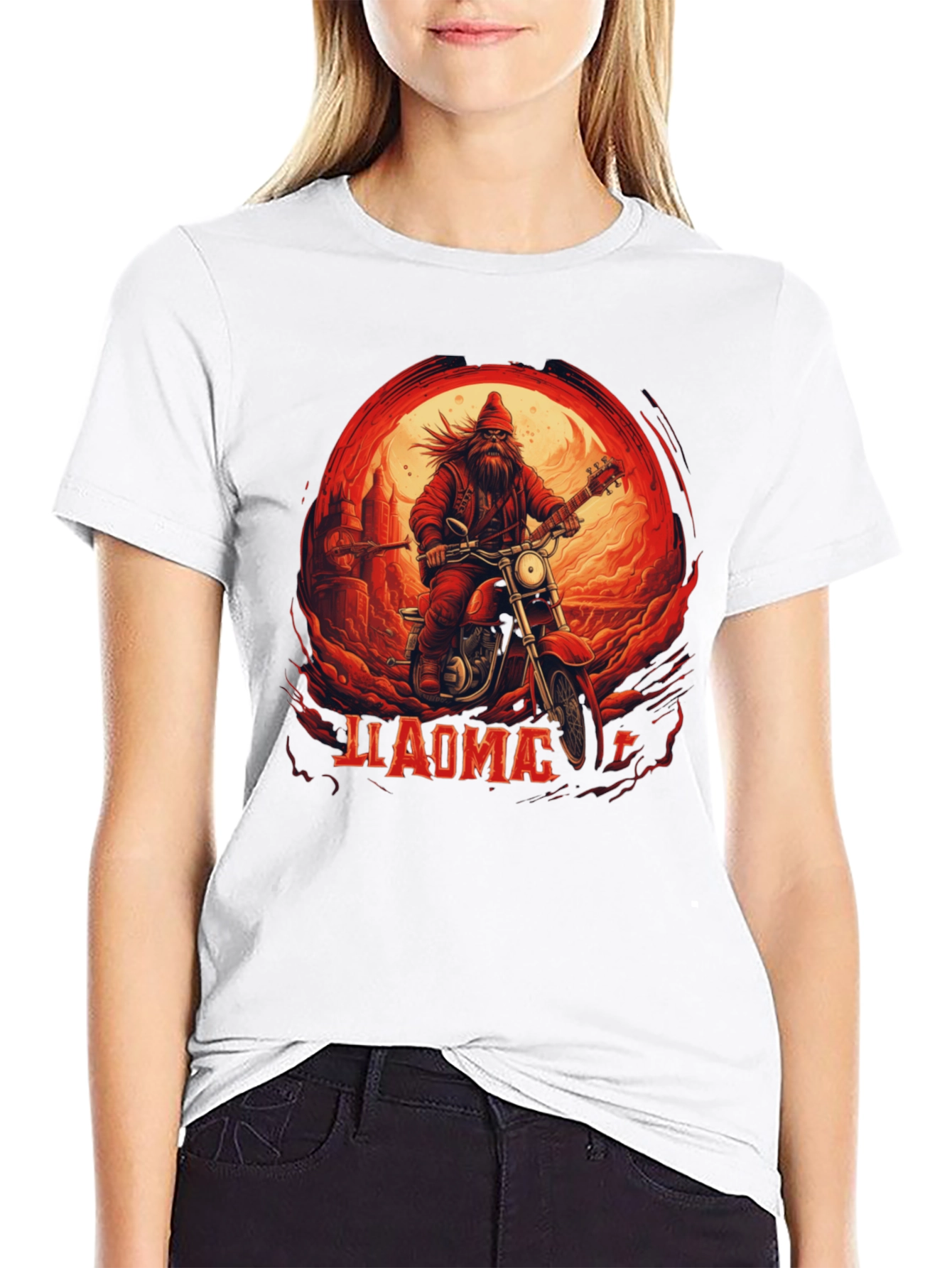 Biker Santa T-Shirt - 9