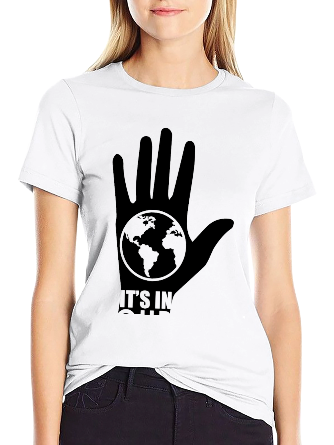 Black Earth in Our Hands Graphic T-Shirt view 9